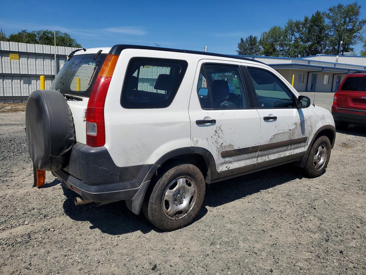 2003 Honda Cr-v Lx Белый vin: JHLRD784X3C039552