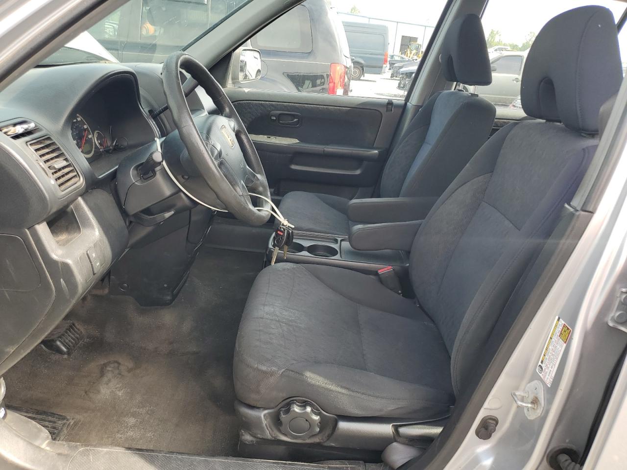 2005 Honda Cr-v Lx Silver vin: JHLRD78515C059071