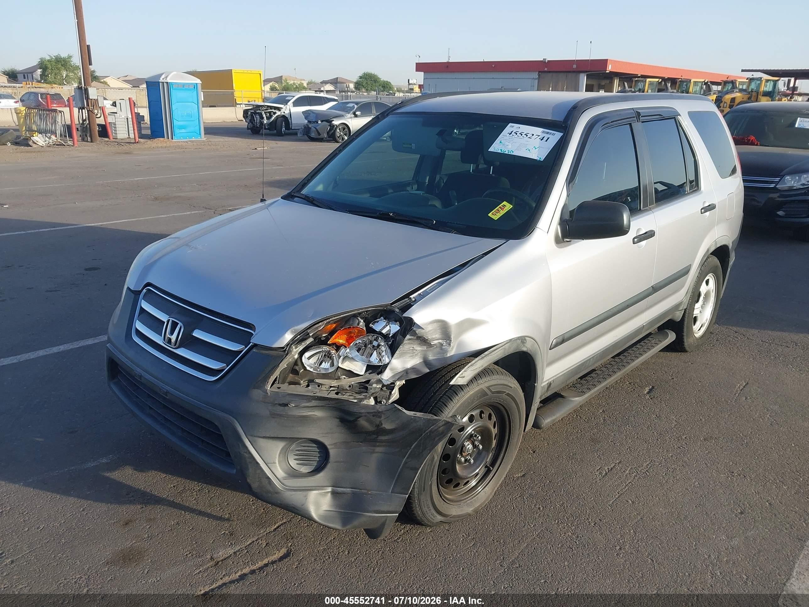 2005 Honda Cr-v Lx Серый vin: JHLRD78525C013605