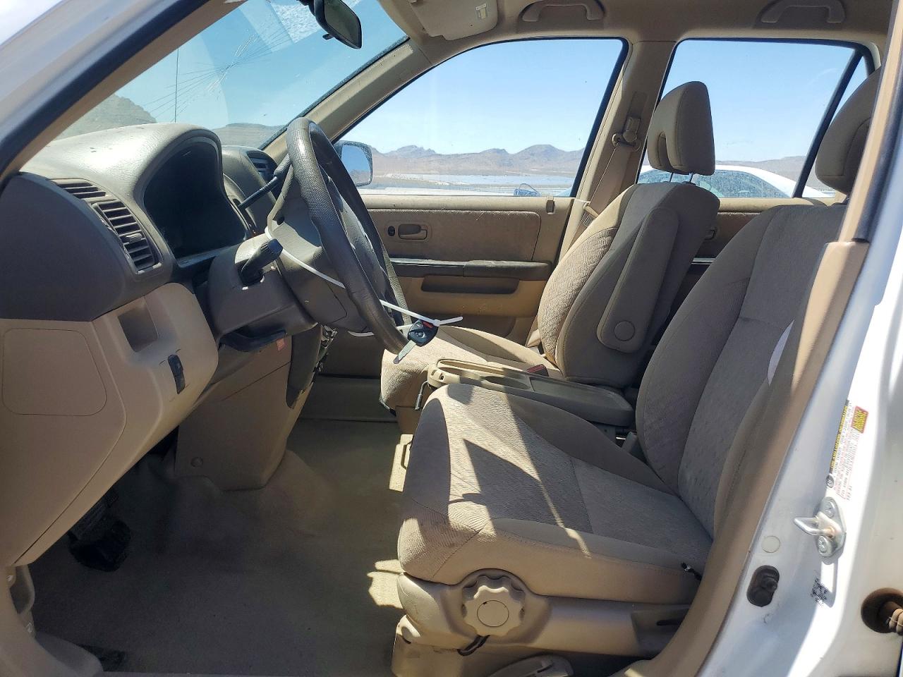 2005 Honda Cr-v Lx Белый vin: JHLRD78545C007451