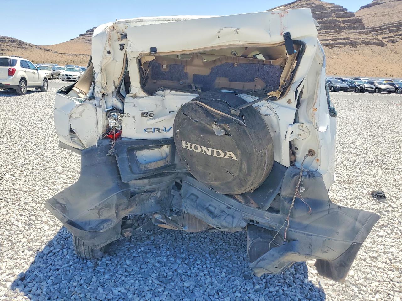 2005 Honda Cr-v Lx Белый vin: JHLRD78545C007451