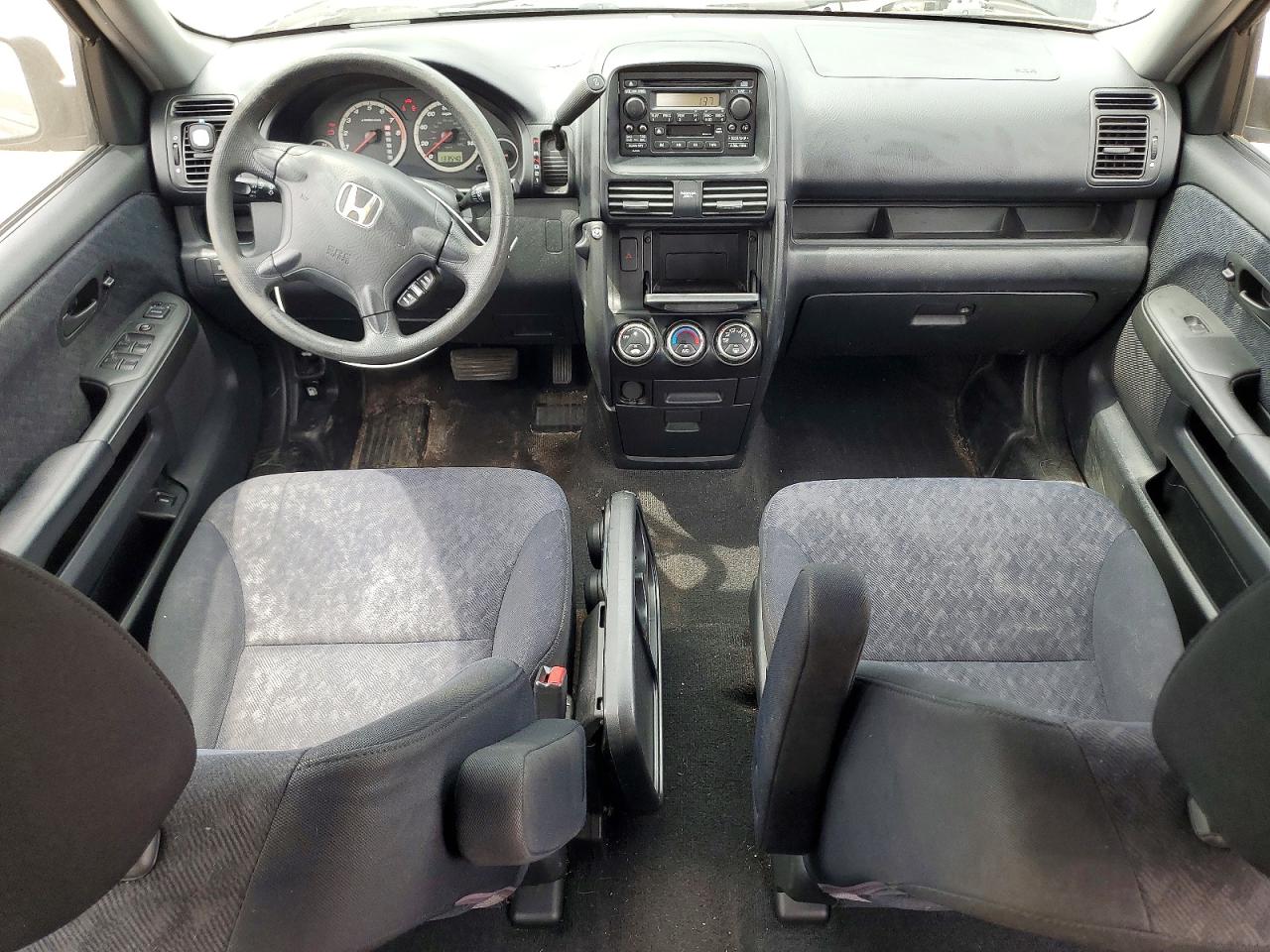 2005 Honda Cr-v Lx Black vin: JHLRD78545C010690