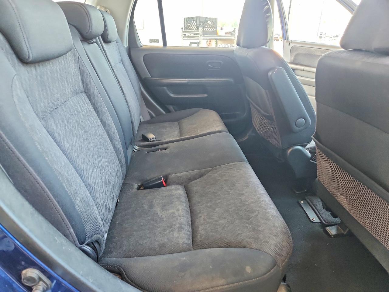 2005 Honda Cr-v Lx Blue vin: JHLRD78545C039686