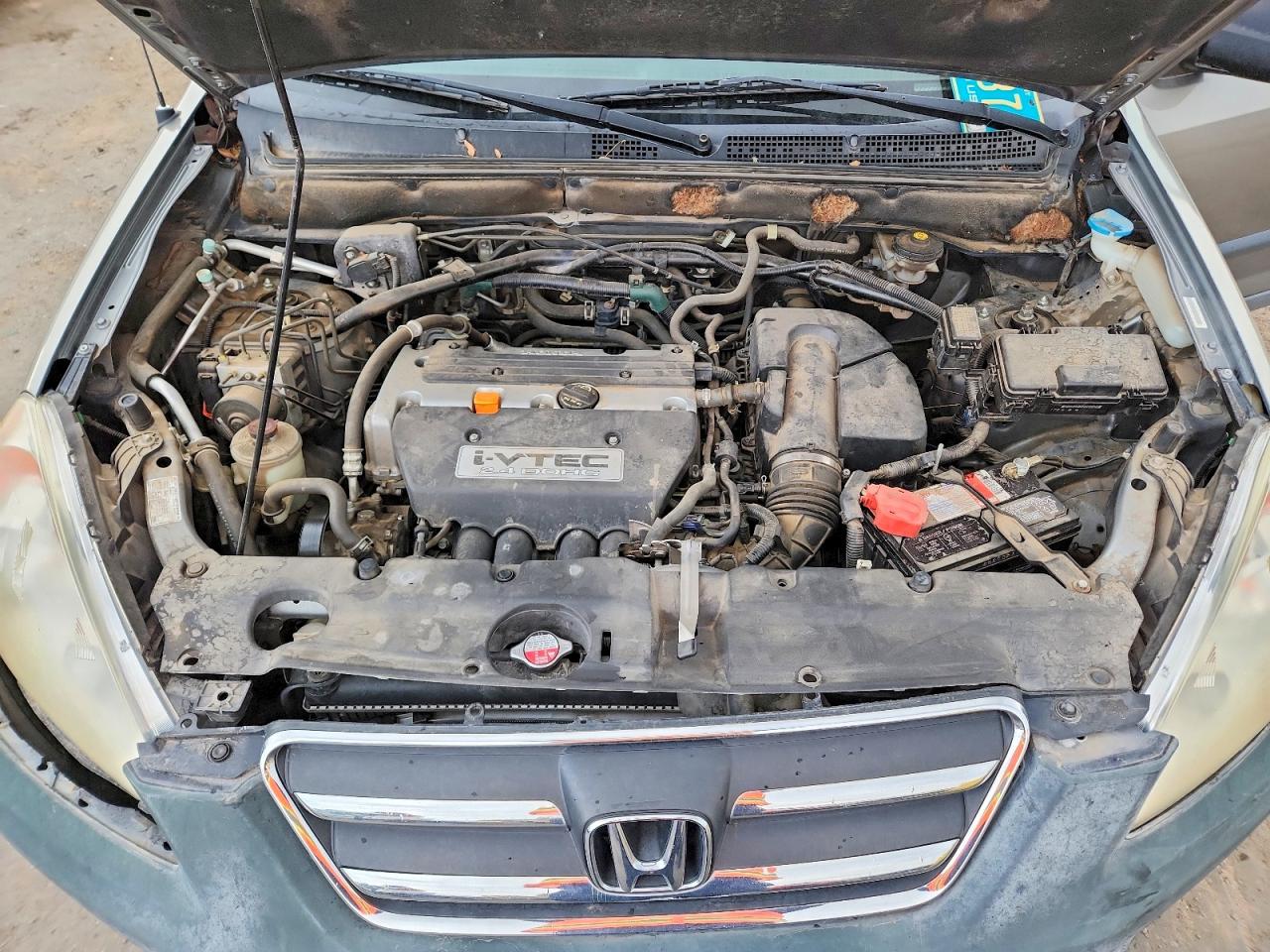 2006 Honda Cr-v Lx Gray vin: JHLRD78556C054652