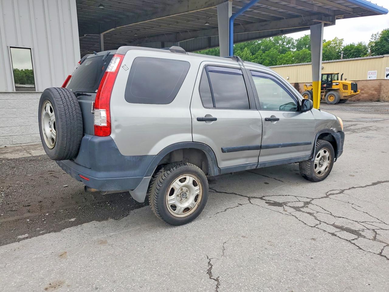 2006 Honda Cr-v Ex Automatic Gray vin: JHLRD78566C038251