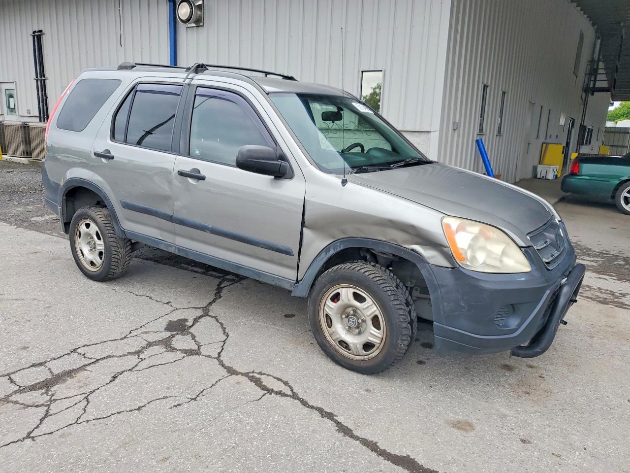 2006 Honda Cr-v Ex Automatic Gray vin: JHLRD78566C038251