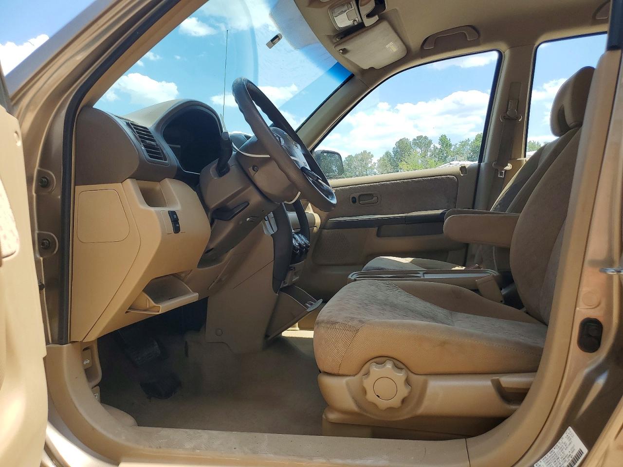 2005 Honda Cr-v Lx Желто-коричневый vin: JHLRD78575C061990