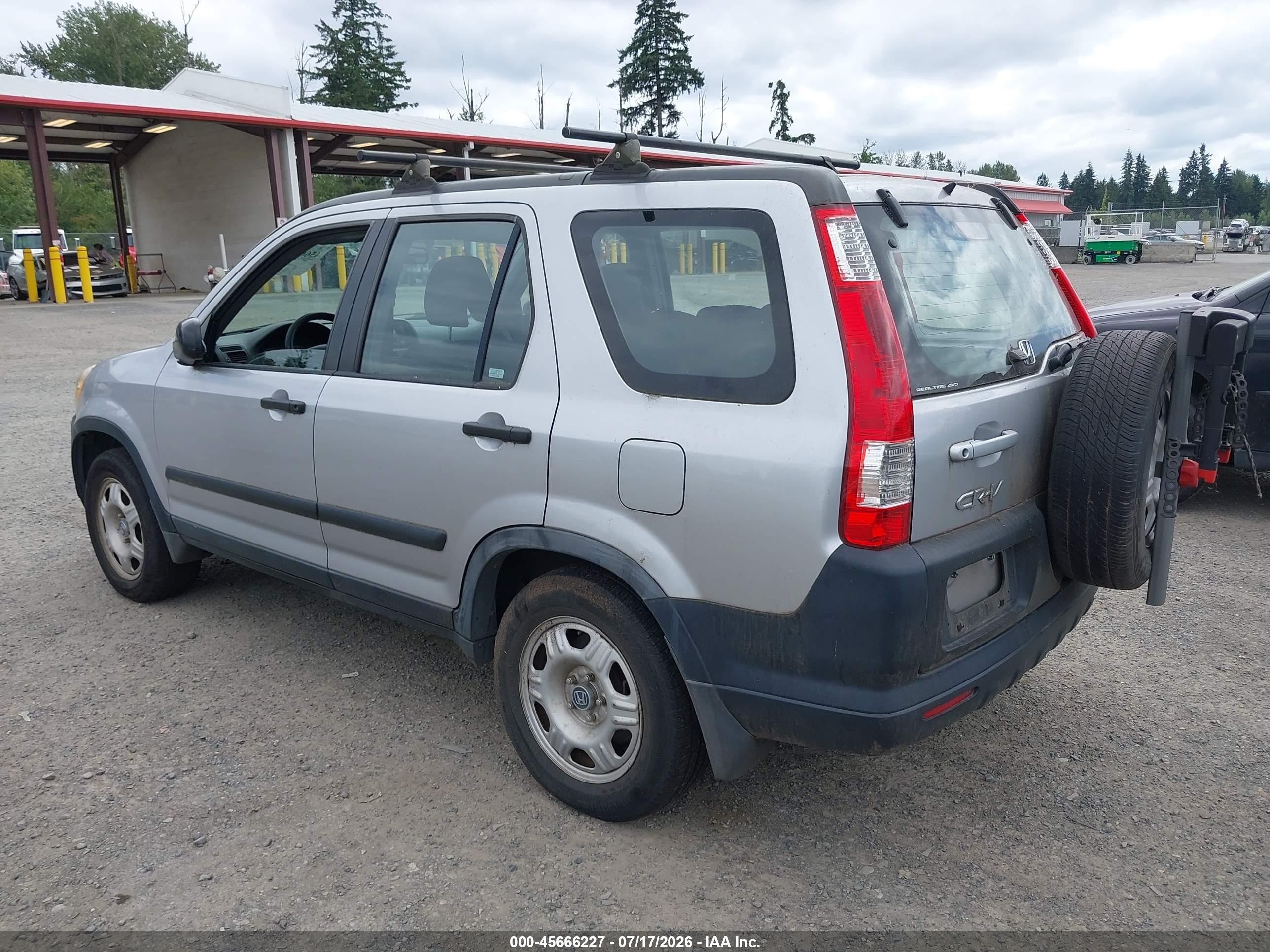 2005 Honda Cr-v Lx Серебряный vin: JHLRD78585C047564