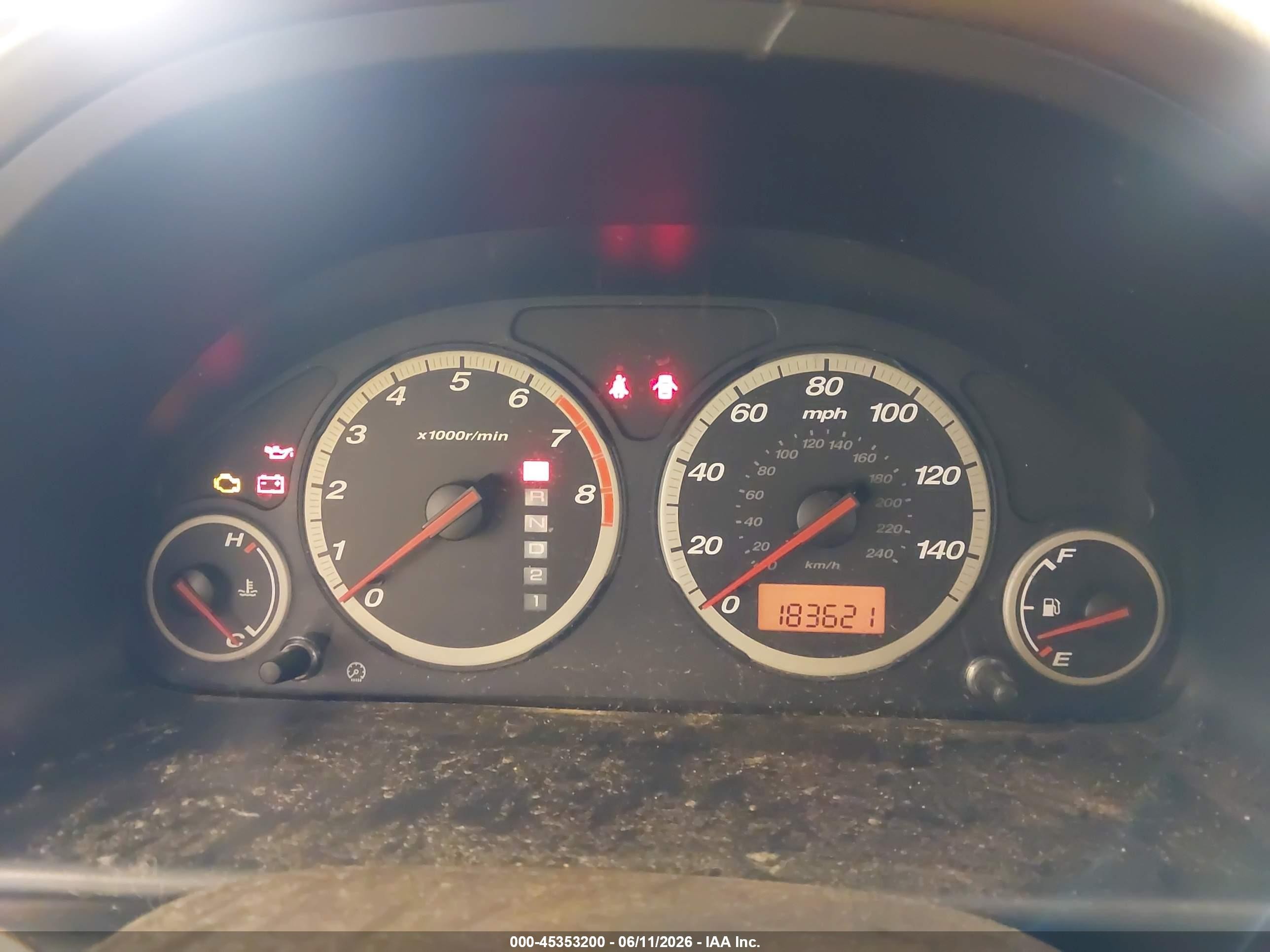 2006 Honda Cr-v Lx Tan vin: JHLRD78596C018334