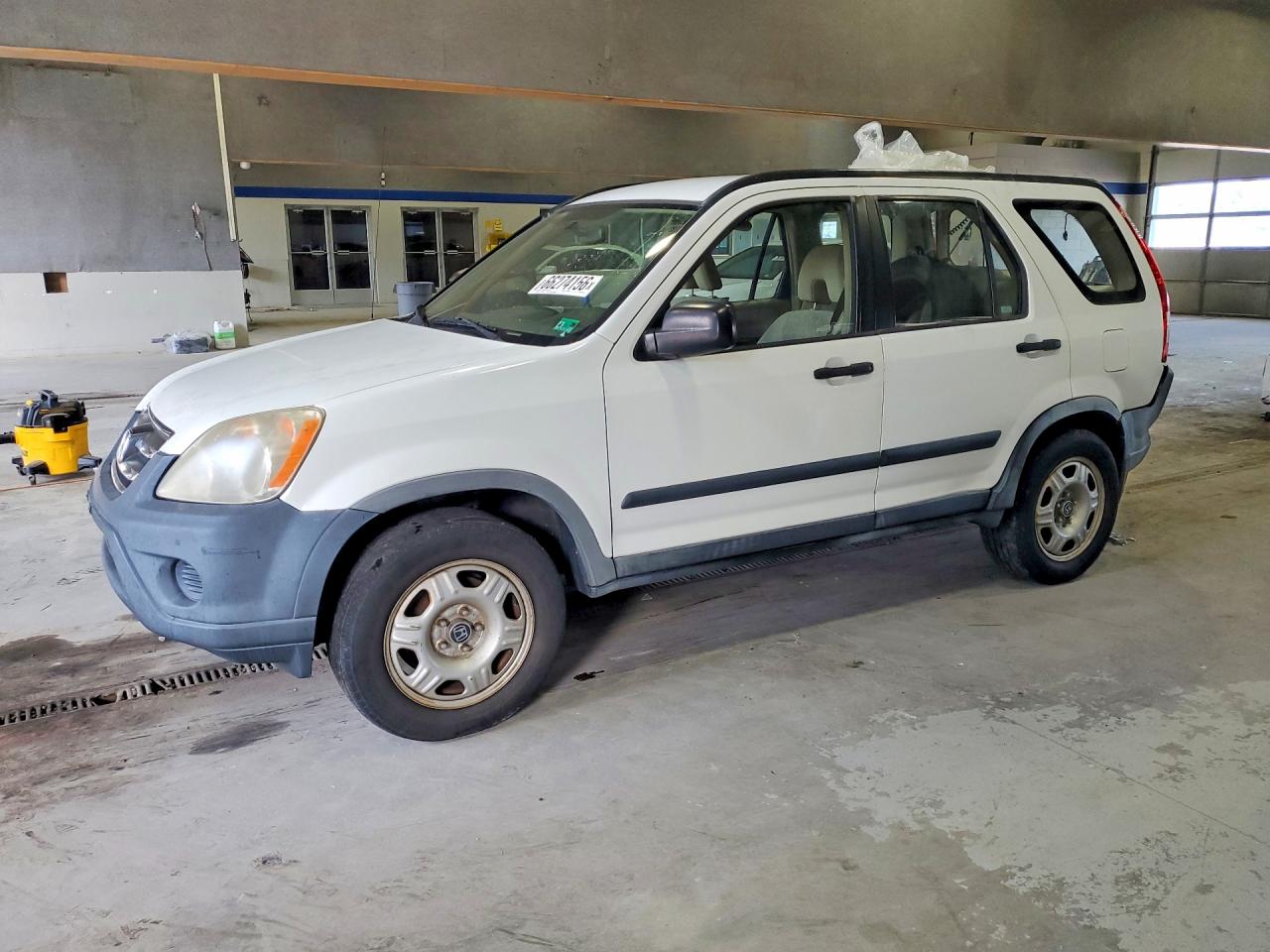 2006 Honda Cr-v Lx White vin: JHLRD78596C022612