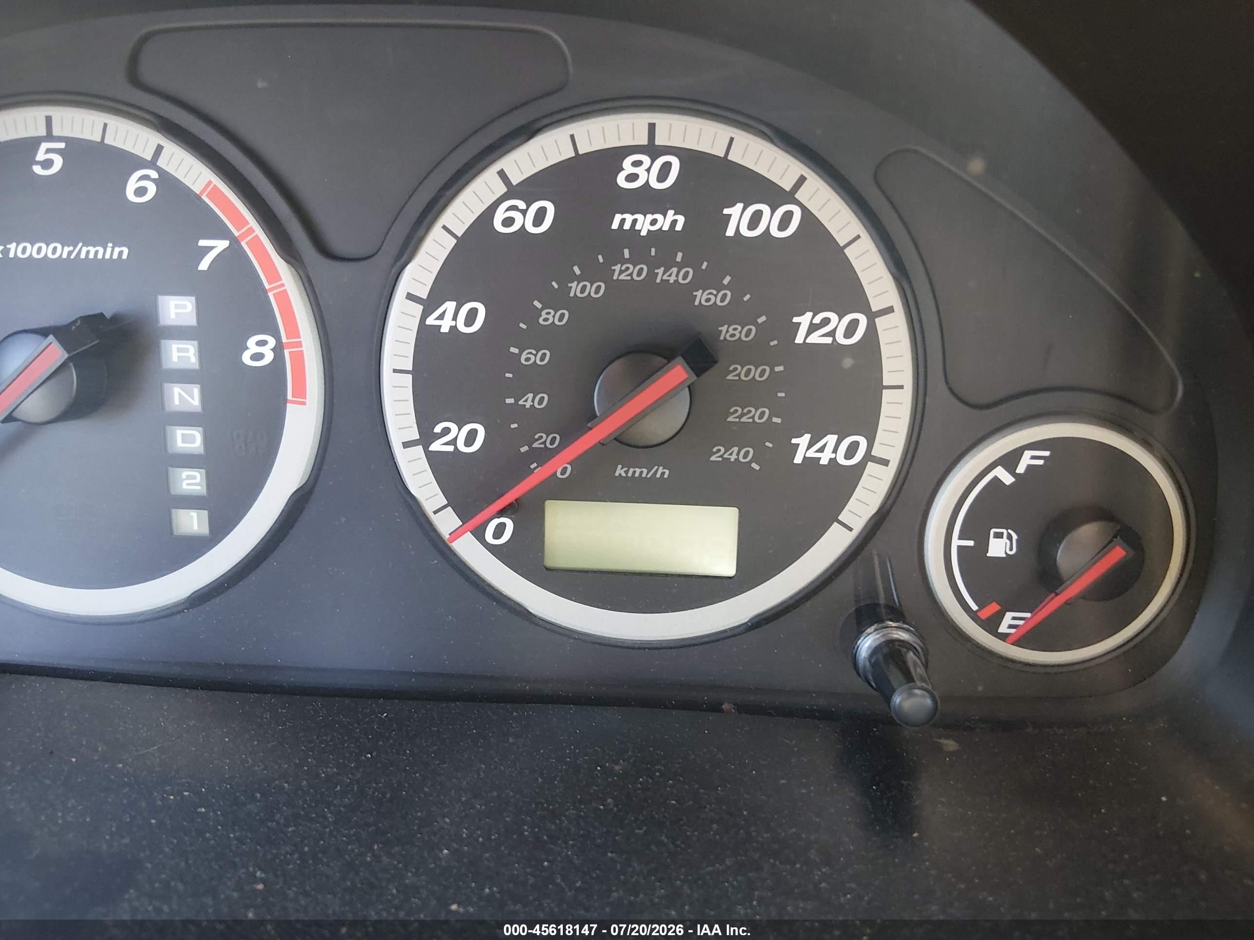2003 Honda Cr-v Lx Burgundy vin: JHLRD785X3C011193
