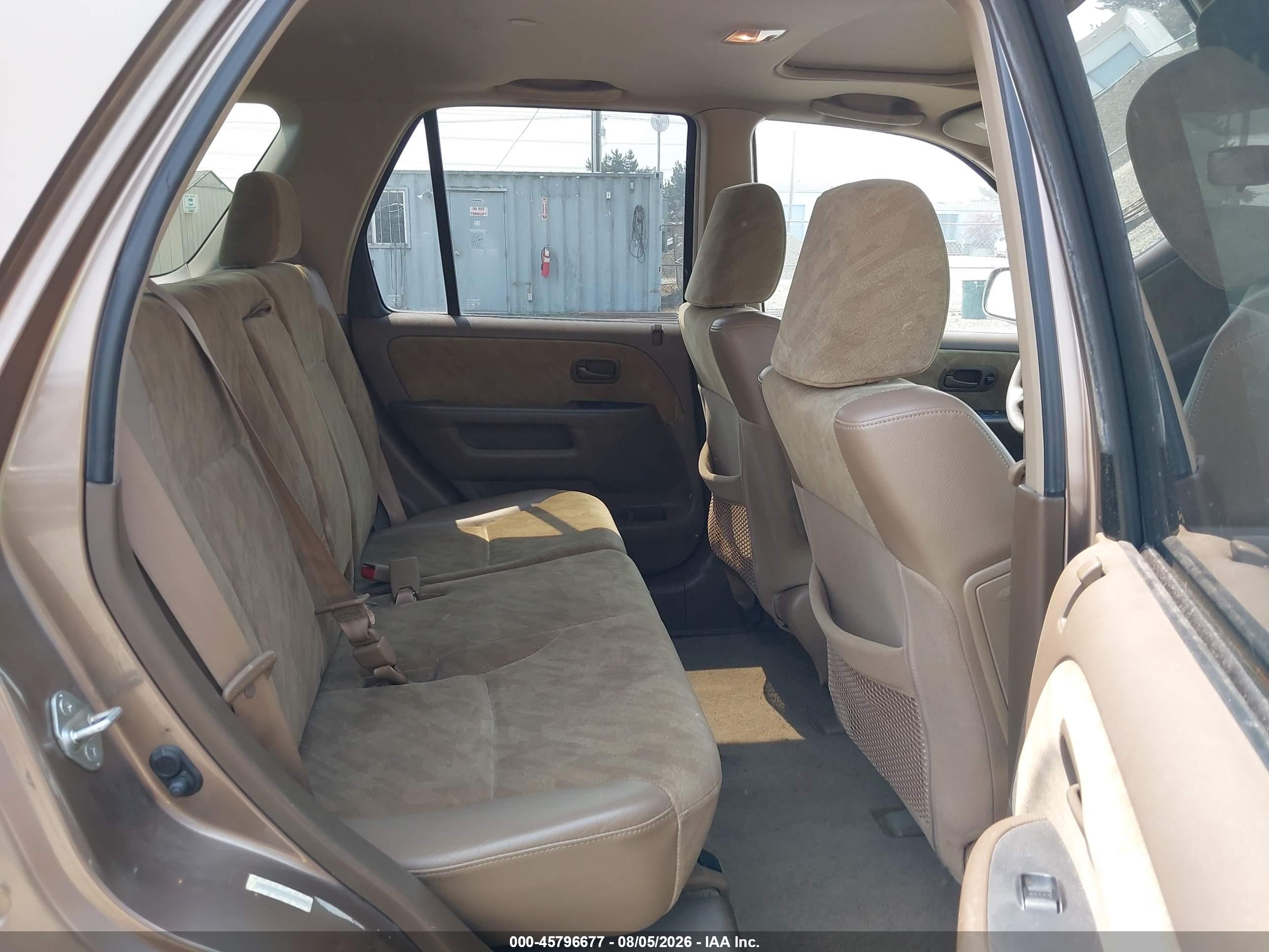 2002 Honda Cr-v Ex Коричневый vin: JHLRD78802C067796