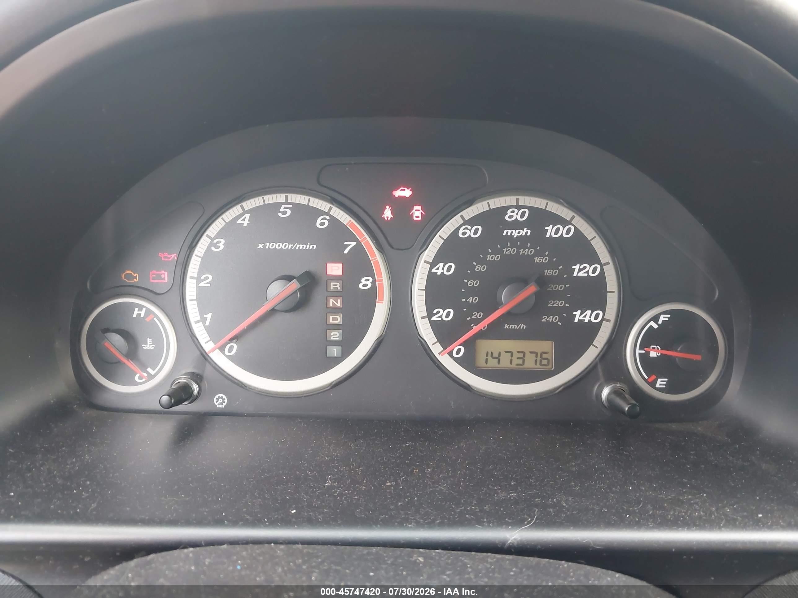 2002 Honda Cr-v Ex Black vin: JHLRD78802C084520
