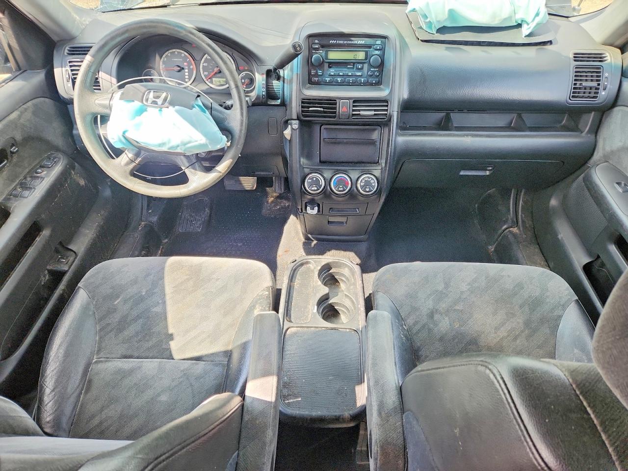 2002 Honda Cr-v Ex Black vin: JHLRD78802C090396