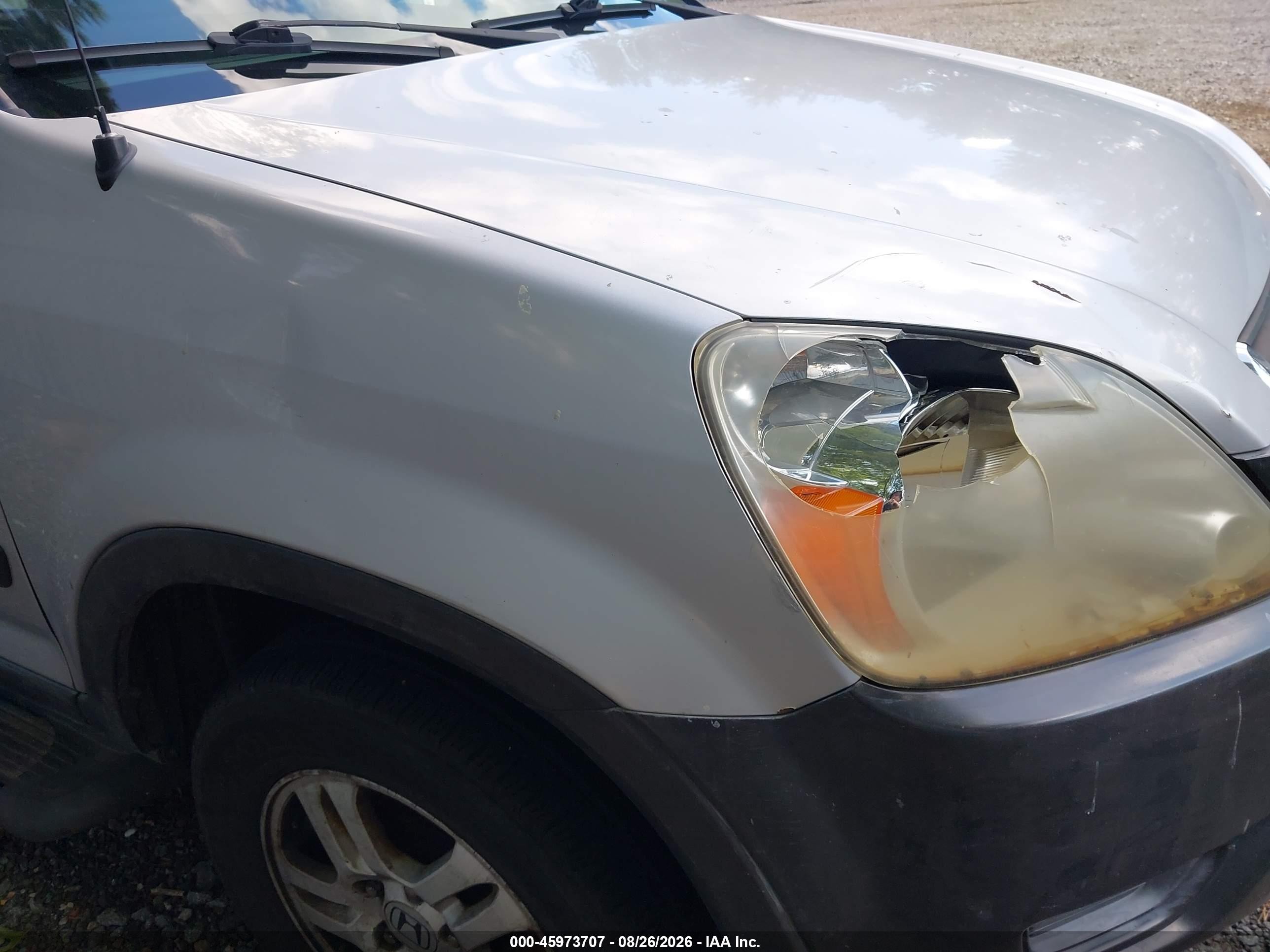 2002 Honda Cr-v Ex Серебряный vin: JHLRD78802C818637
