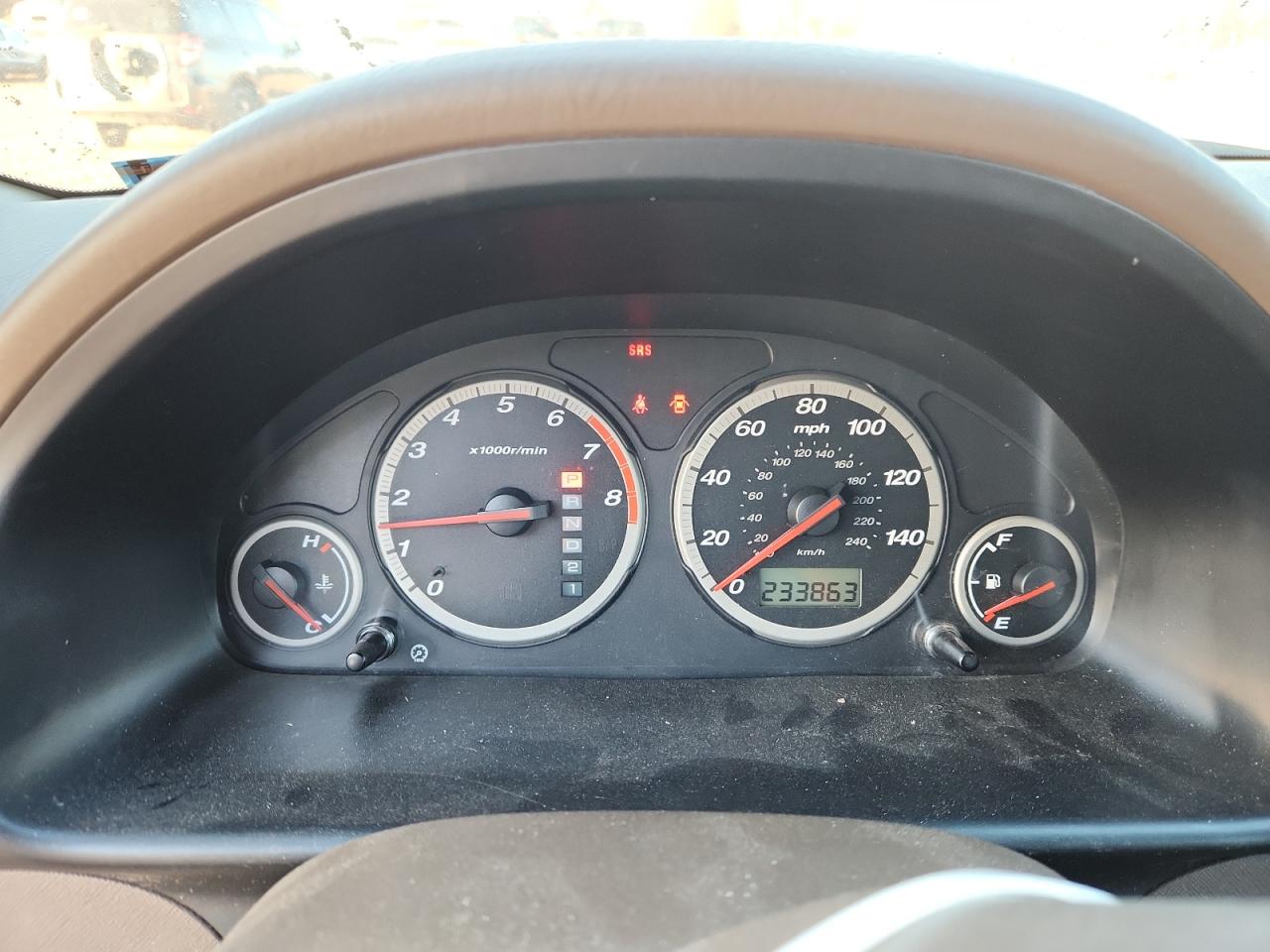 2004 Honda Cr-v Ex Burgundy vin: JHLRD78804C010923
