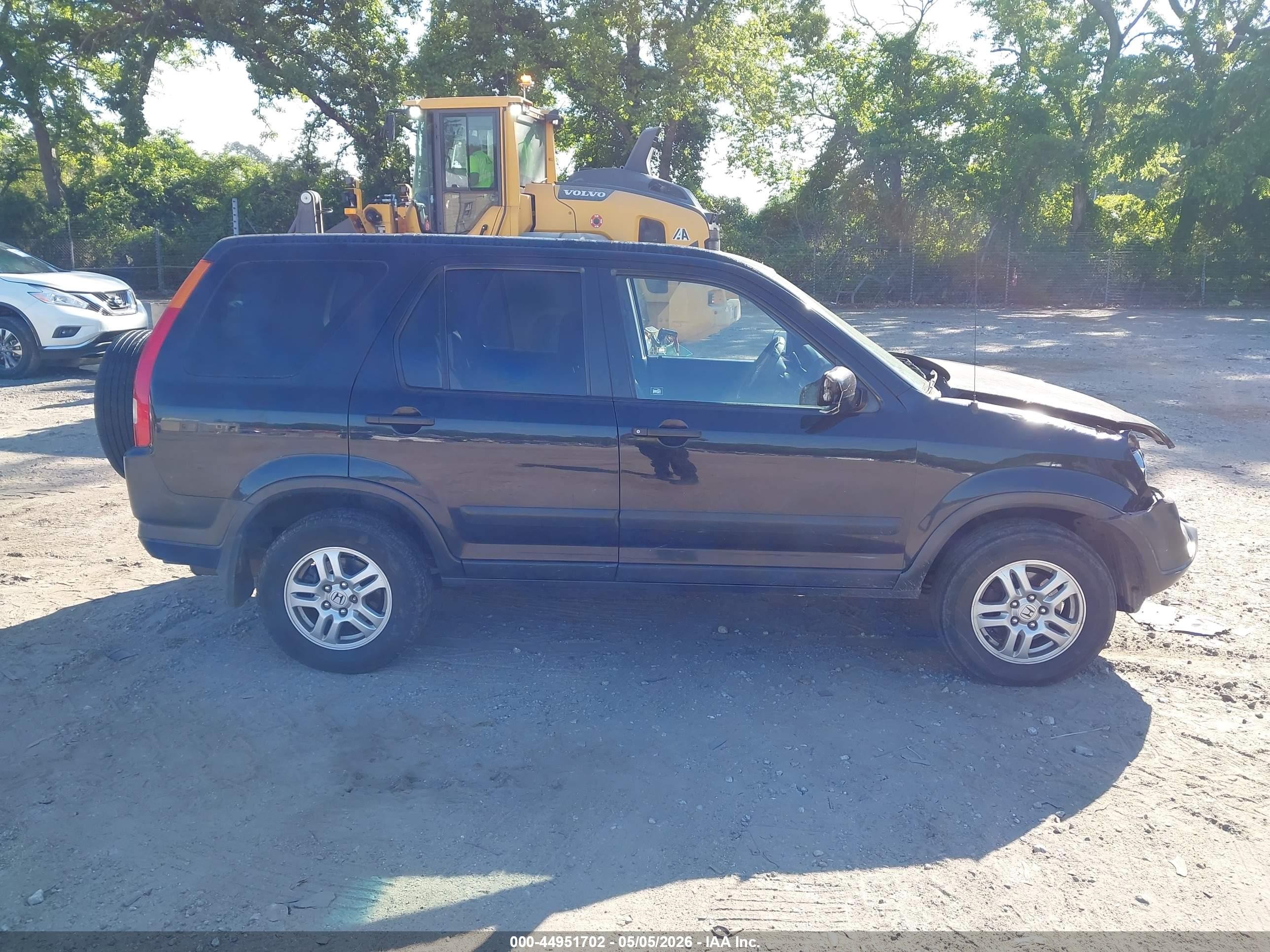 2004 Honda Cr-v Ex Черный vin: JHLRD78804C024658