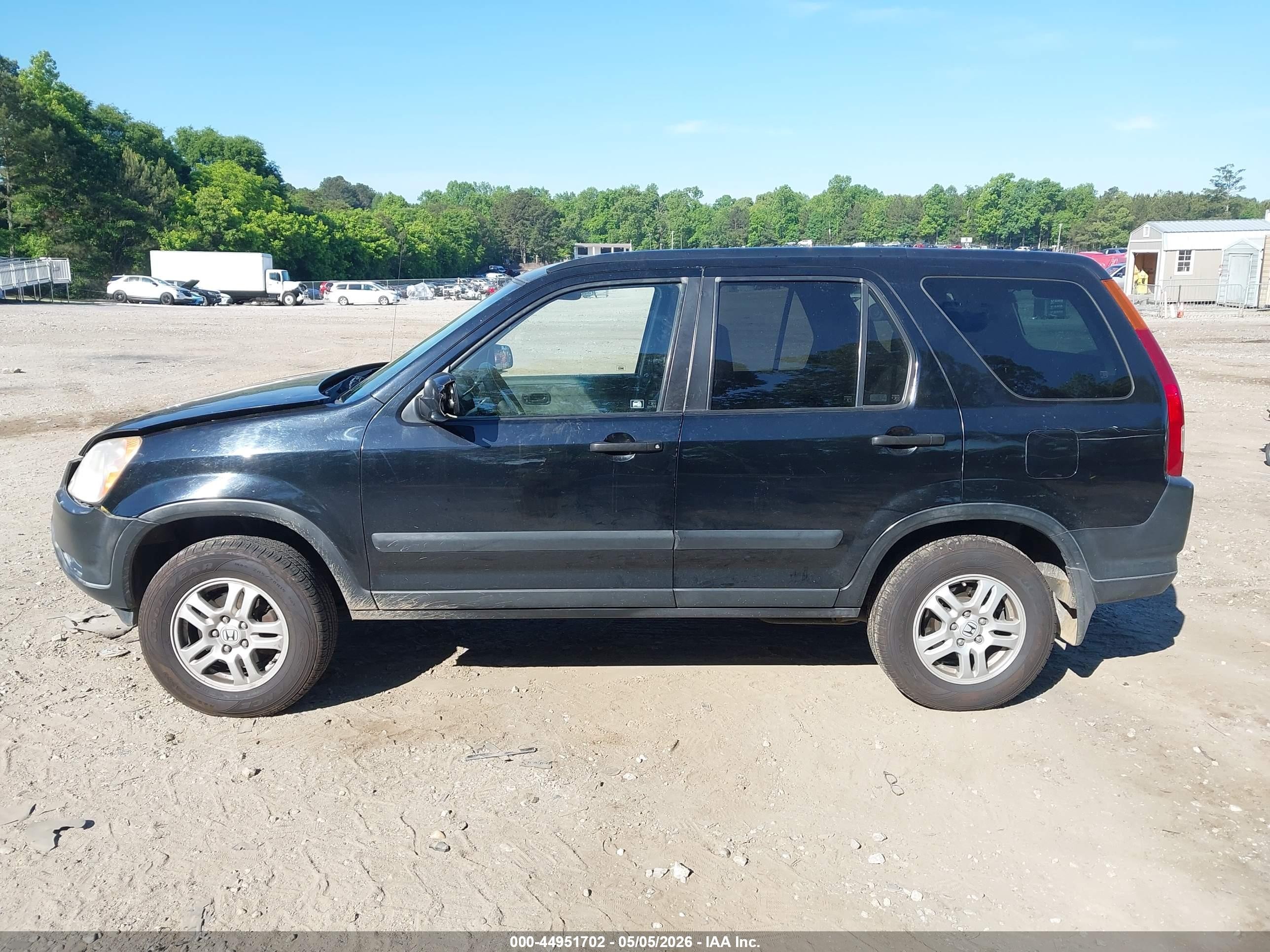 2004 Honda Cr-v Ex Черный vin: JHLRD78804C024658