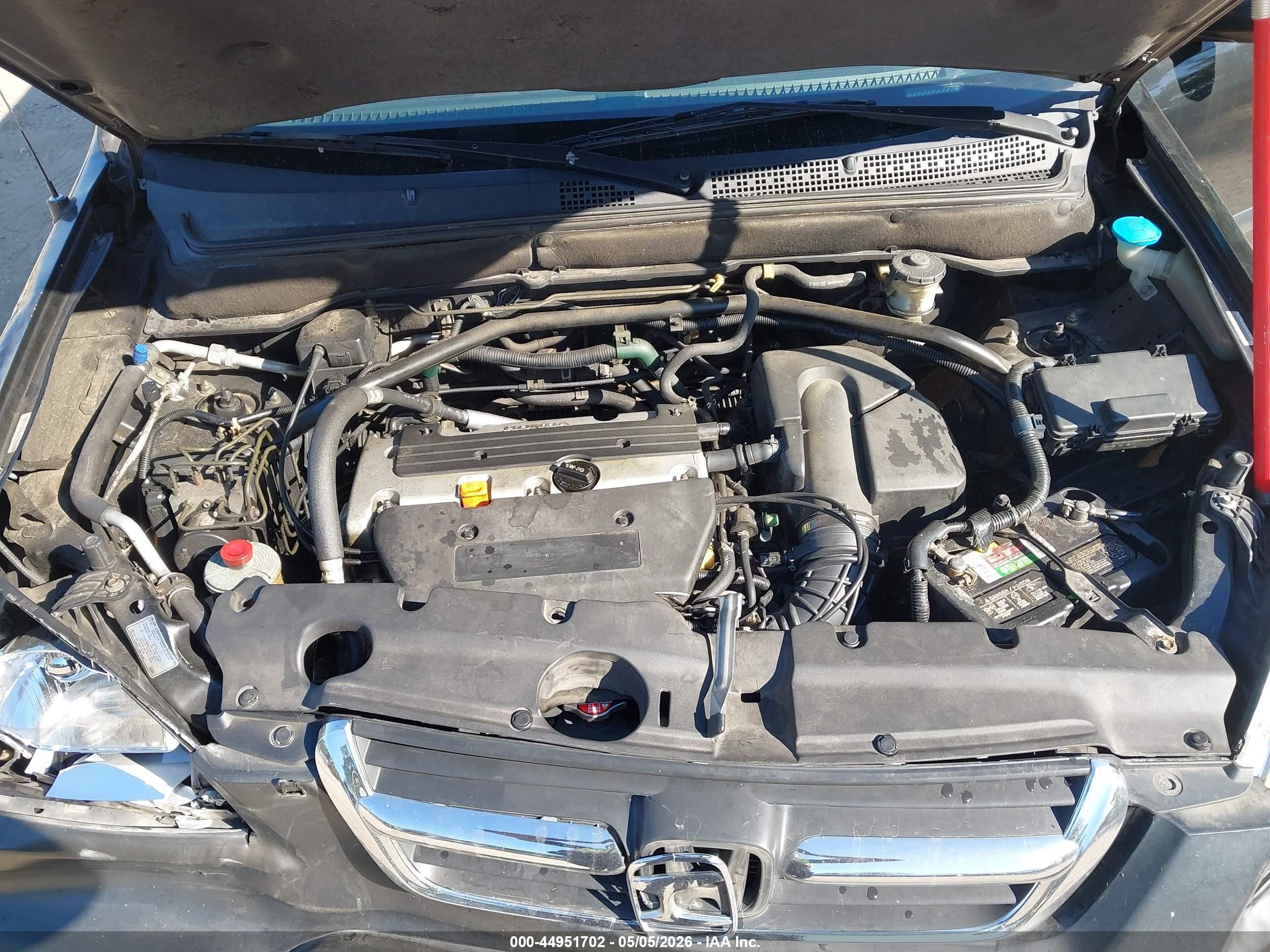 2004 Honda Cr-v Ex Черный vin: JHLRD78804C024658
