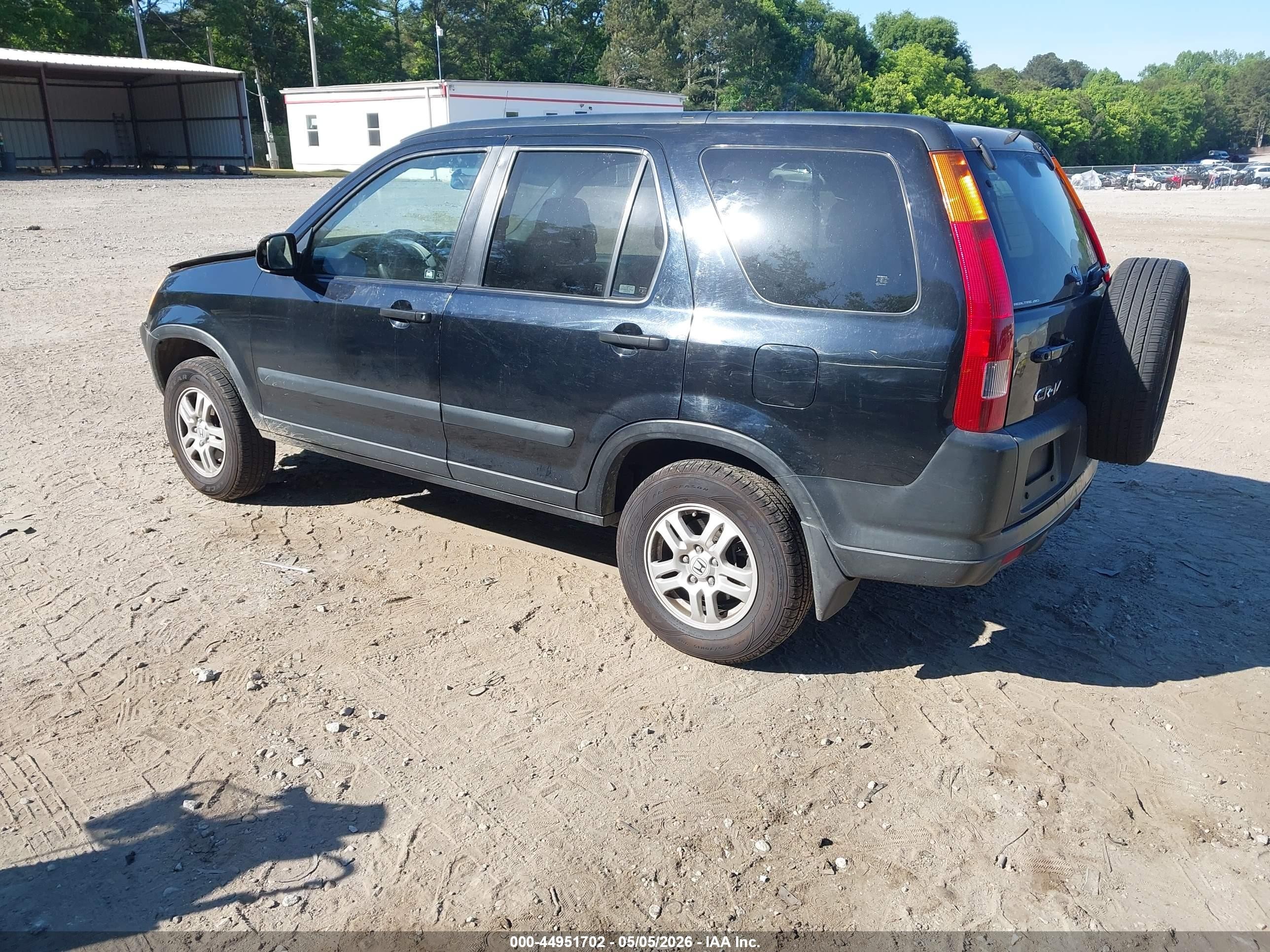 2004 Honda Cr-v Ex Черный vin: JHLRD78804C024658