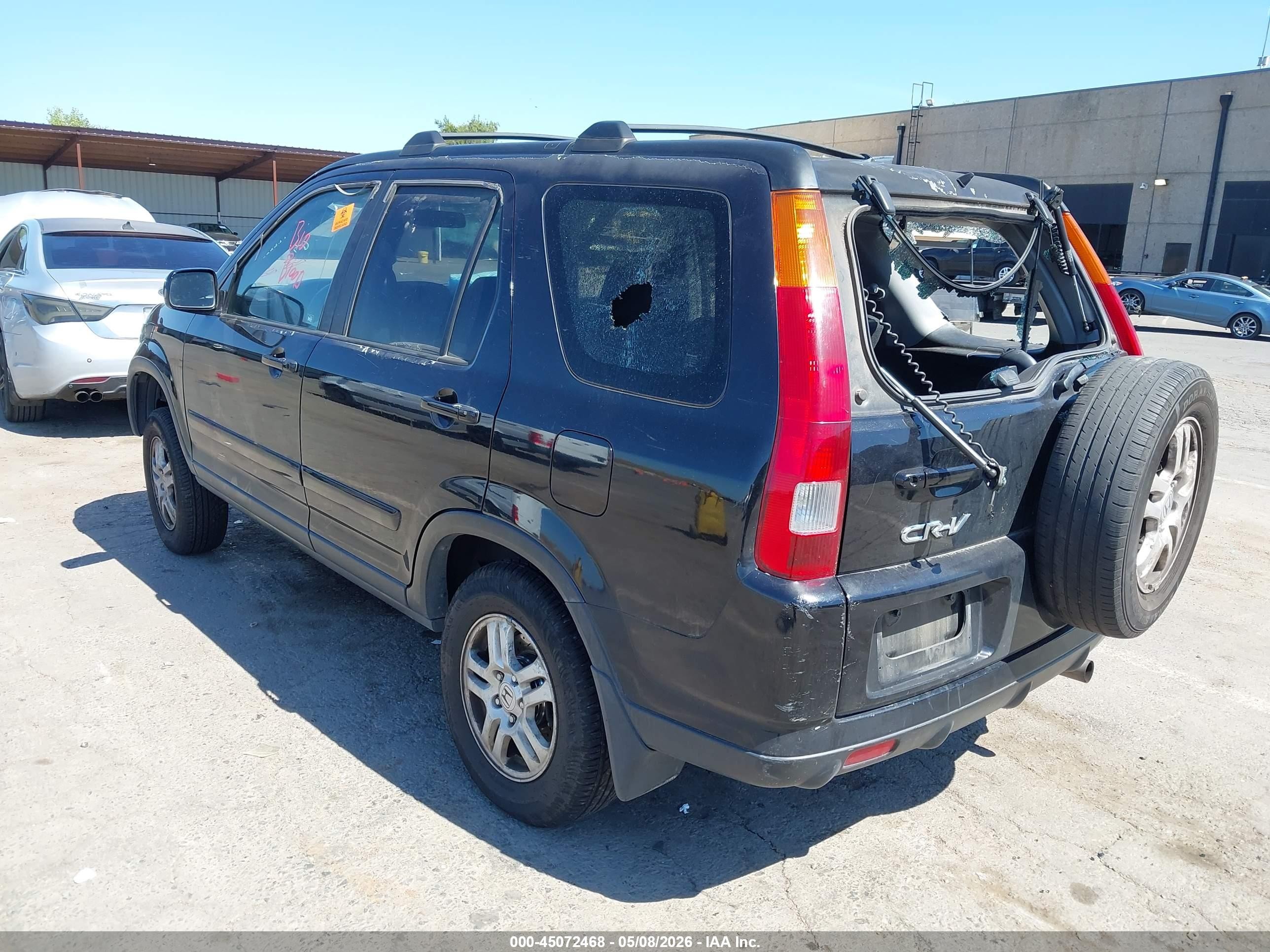 2004 Honda Cr-v Ex Черный vin: JHLRD78804C060074
