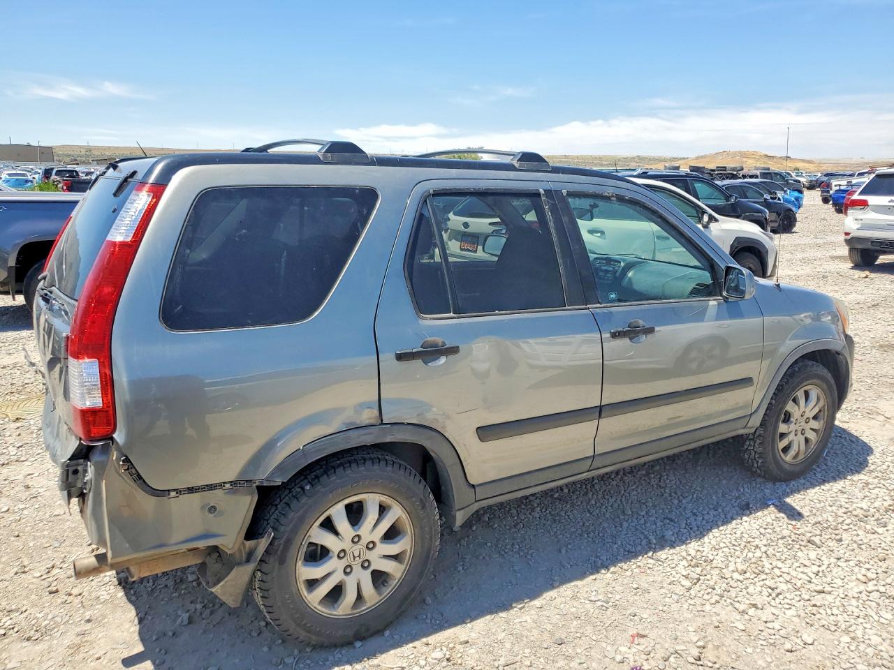 2006 Honda Cr-v Ex Серый vin: JHLRD78806C045349