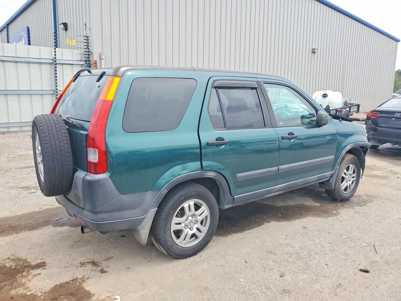 2002 Honda Cr-v Ex Green vin: JHLRD78812C017568