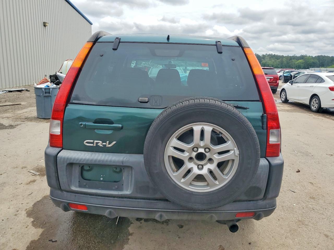 2002 Honda Cr-v Ex Green vin: JHLRD78812C017568