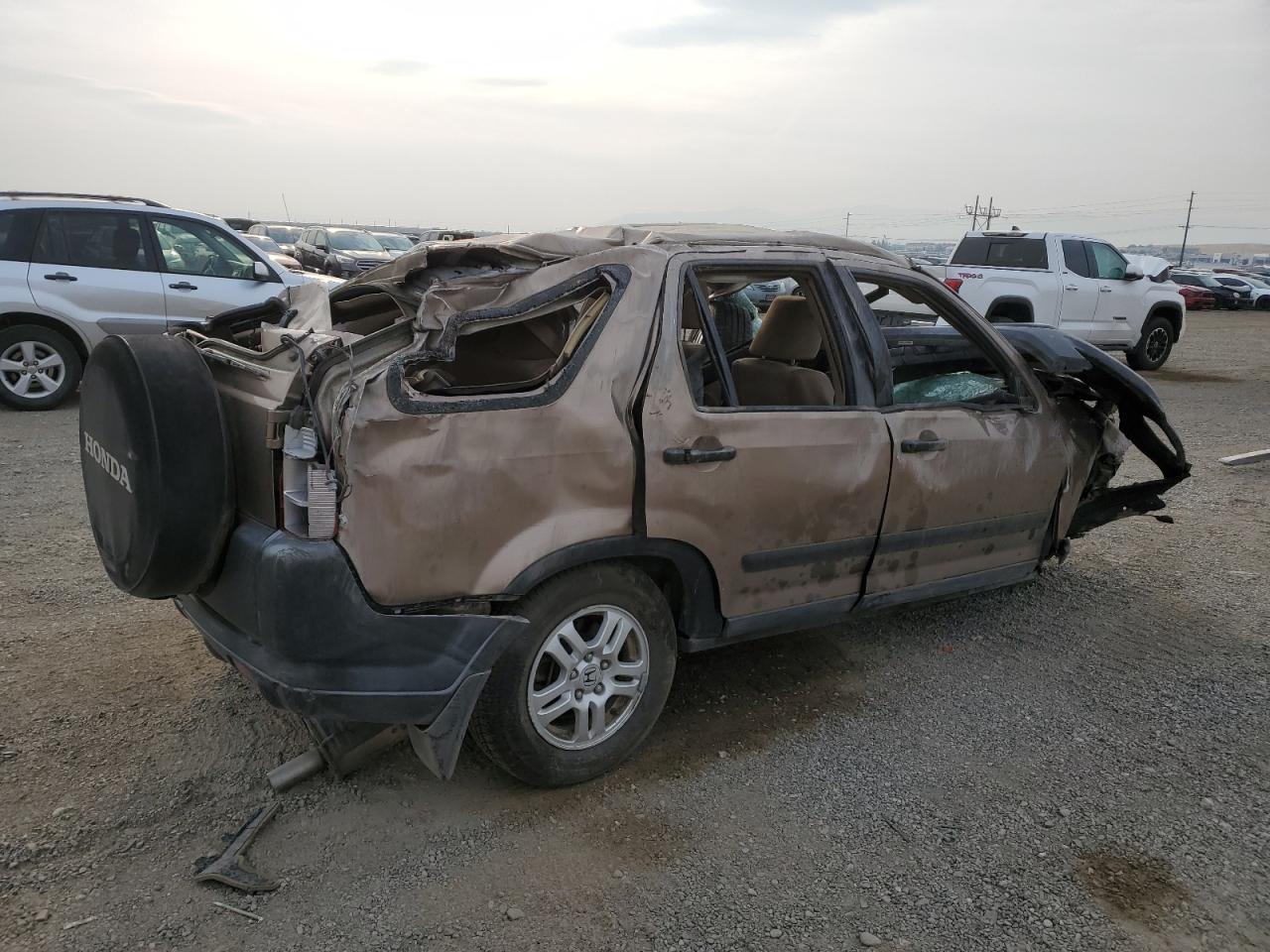 2003 Honda Cr-v Ex Gold vin: JHLRD78813C017779