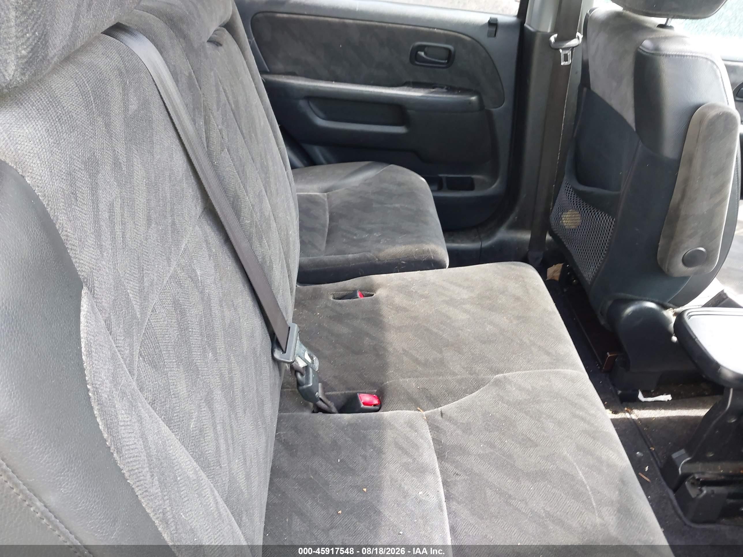 2004 Honda Cr-v Ex Blue vin: JHLRD78814C011708
