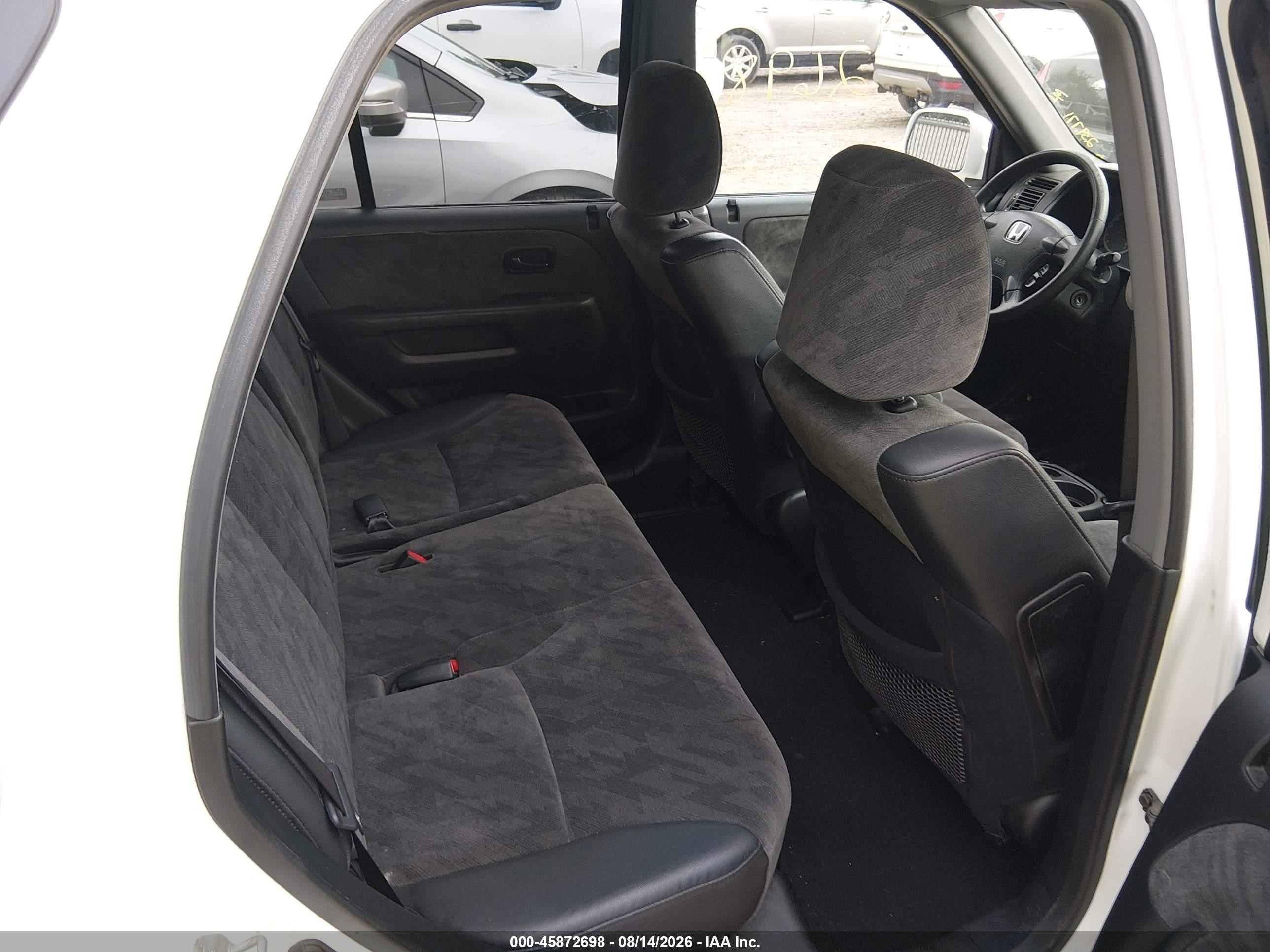 2004 Honda Cr-v Ex White vin: JHLRD78814C020652