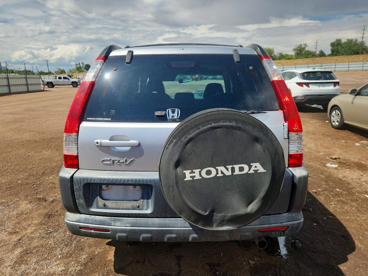 2005 Honda Cr-v Ex Silver vin: JHLRD78815C012147