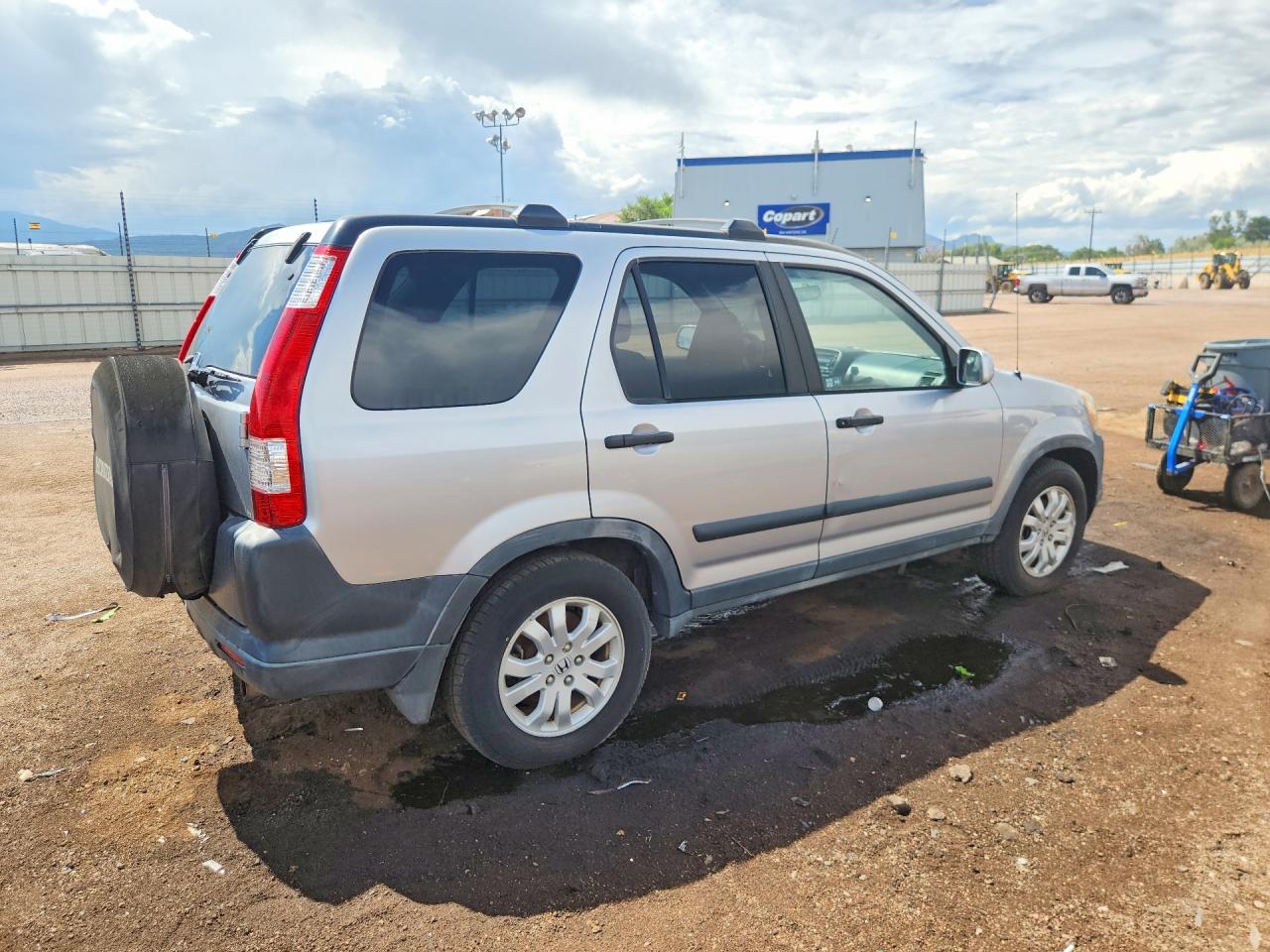 2005 Honda Cr-v Ex Silver vin: JHLRD78815C012147