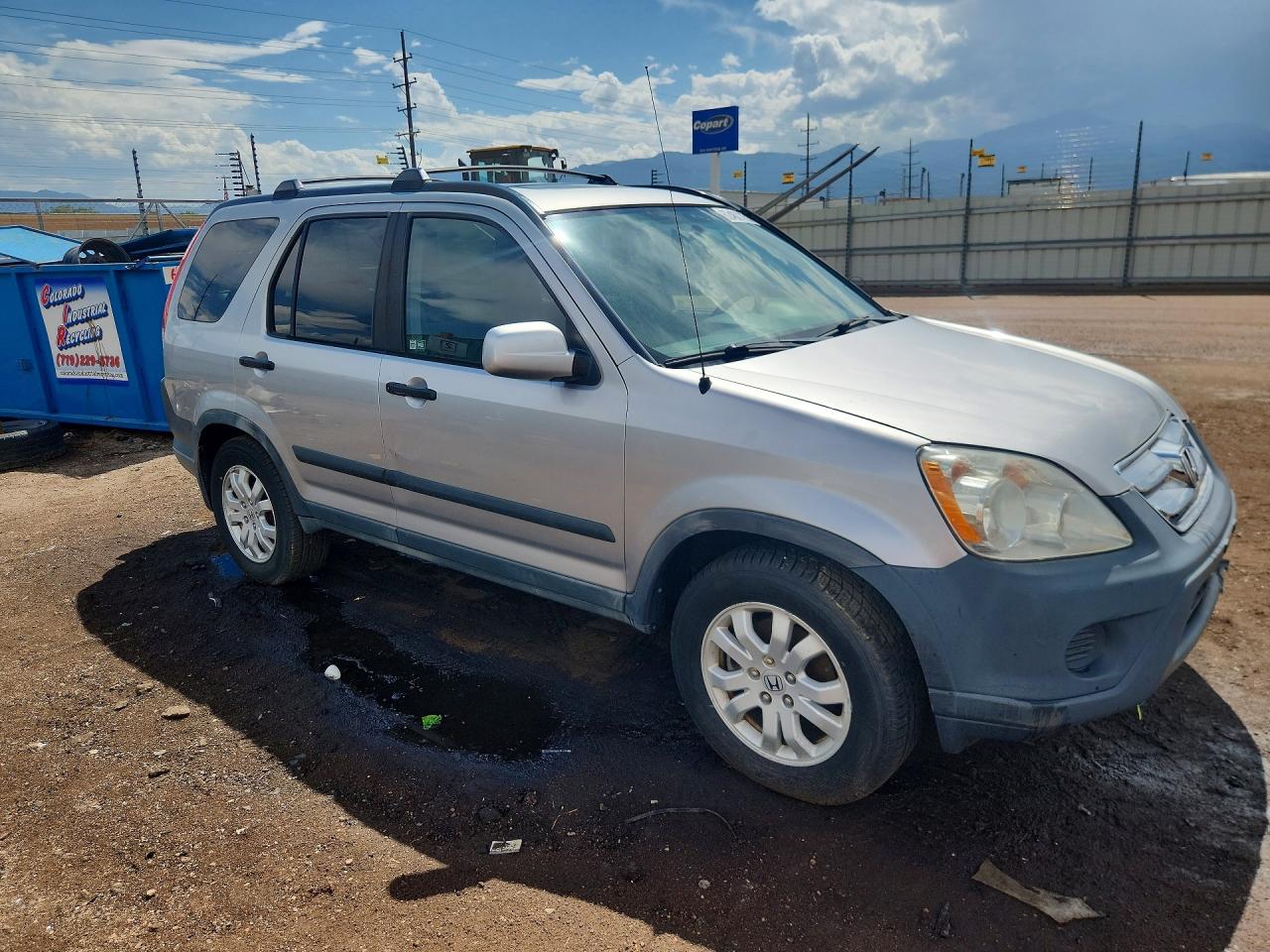 2005 Honda Cr-v Ex Silver vin: JHLRD78815C012147
