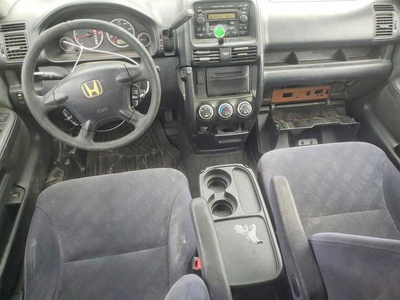 2005 Honda Cr-v Ex Blue vin: JHLRD78815C048601