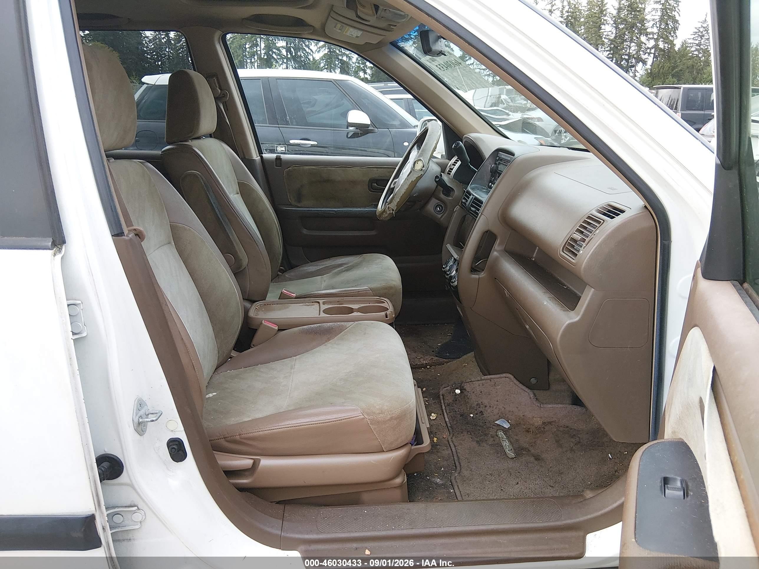 2002 Honda Cr-v Ex Белый vin: JHLRD78822C005266
