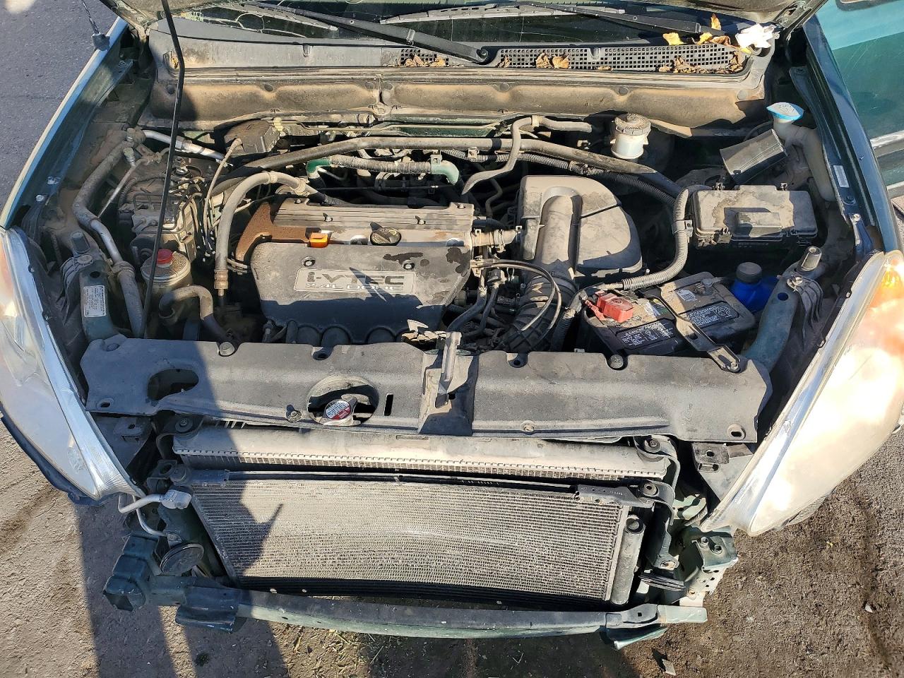 2002 Honda Cr-v Ex Green vin: JHLRD78822C053379