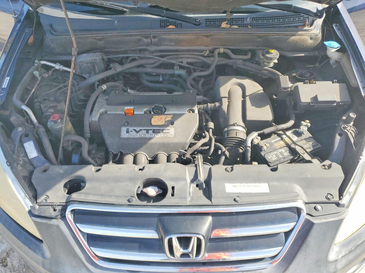 2006 Honda Cr-v Ex Blue vin: JHLRD78826C014958