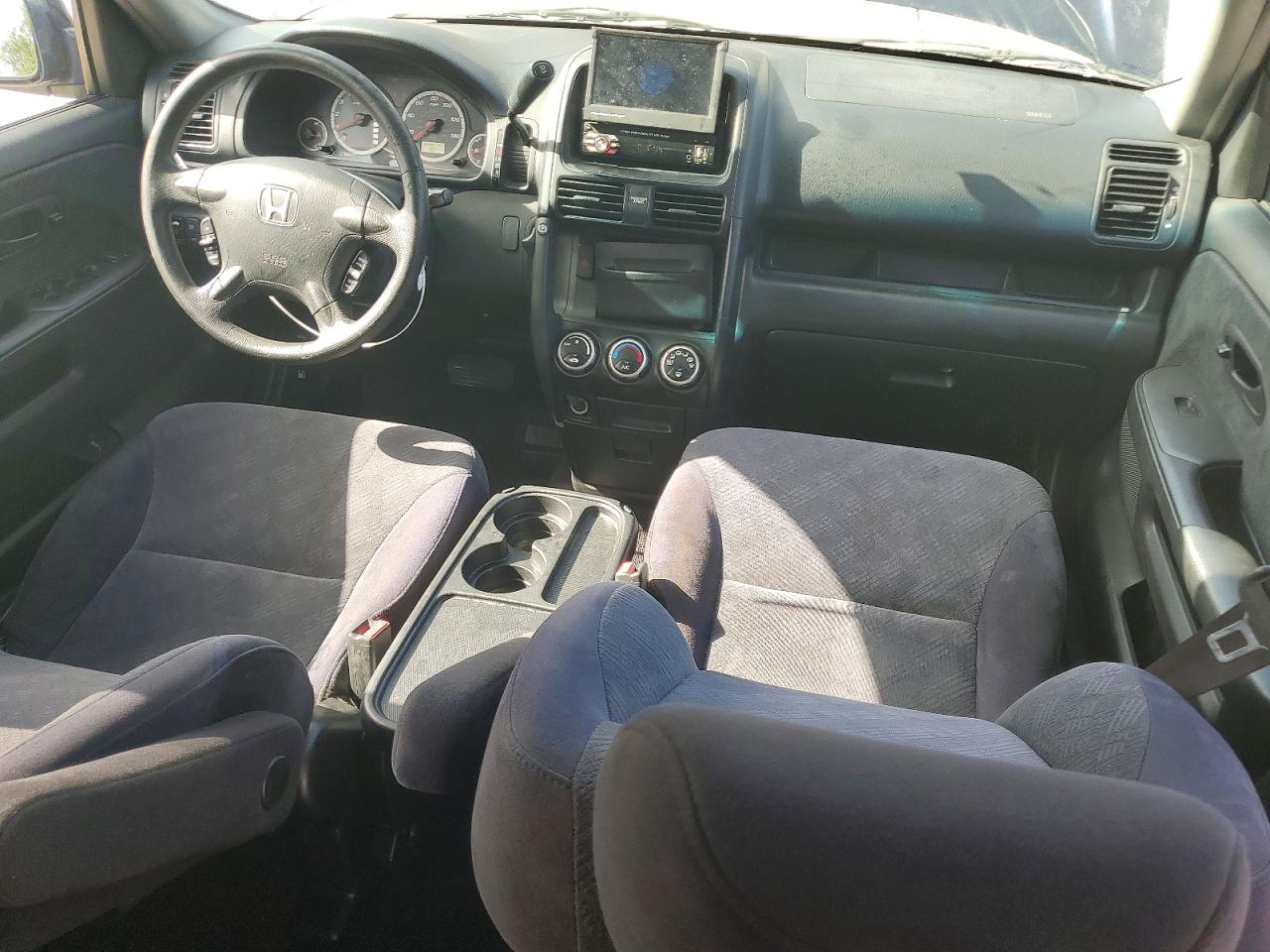 2006 Honda Cr-v Ex Blue vin: JHLRD78826C014958
