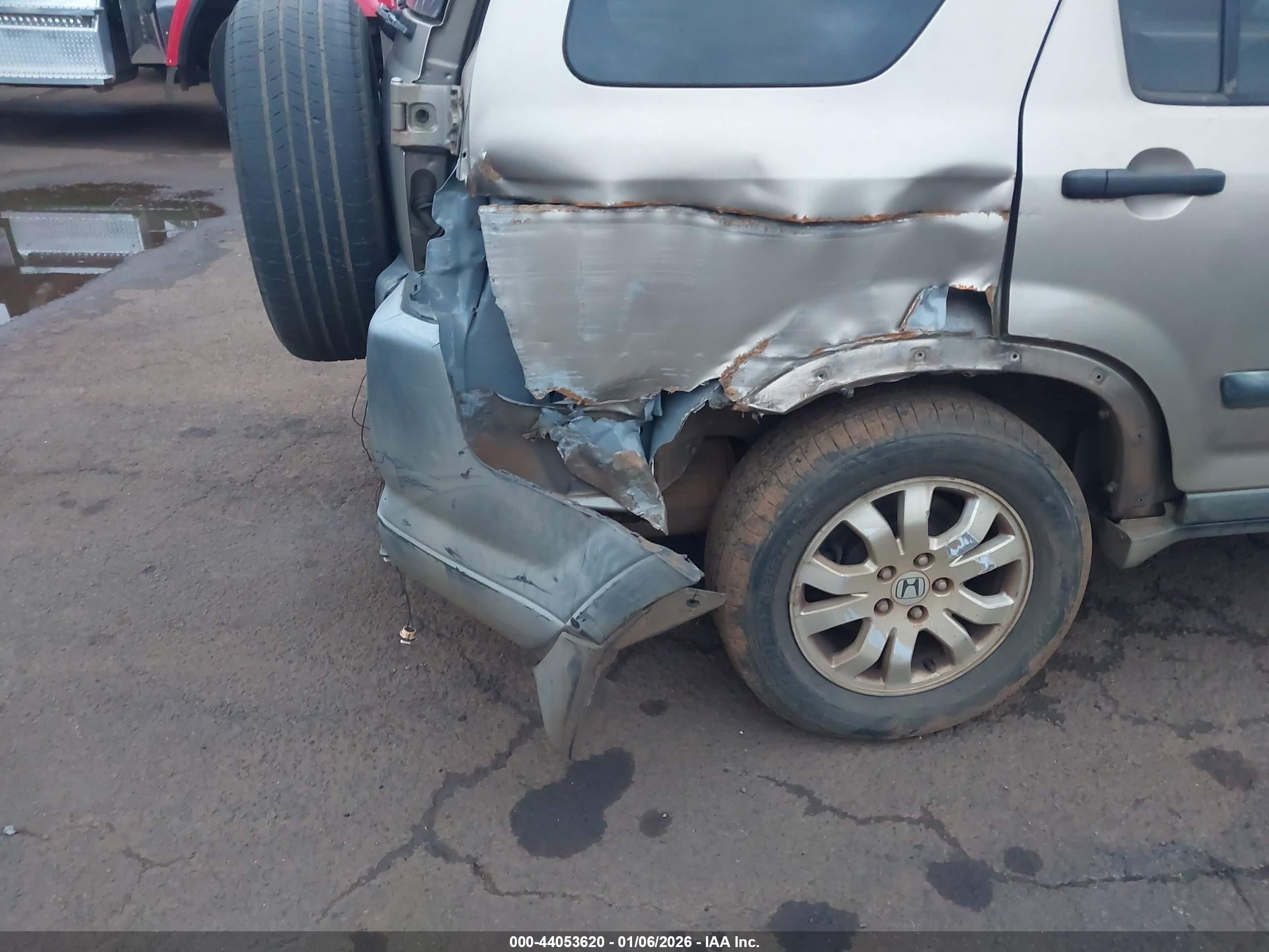 2006 Honda Cr-v Ex Gold vin: JHLRD78826C025202