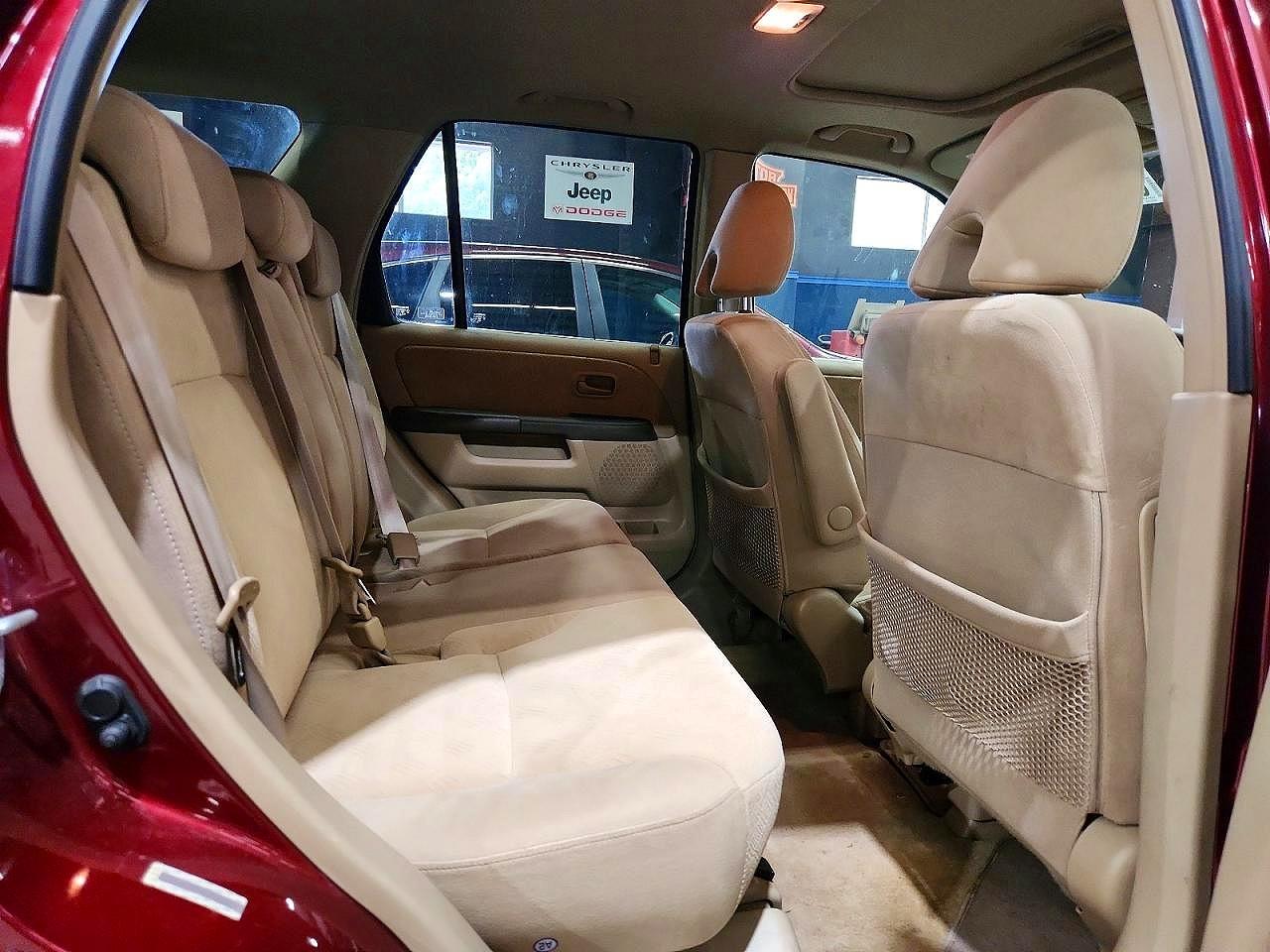 2006 Honda Cr-v Ex Red vin: JHLRD78826C052884