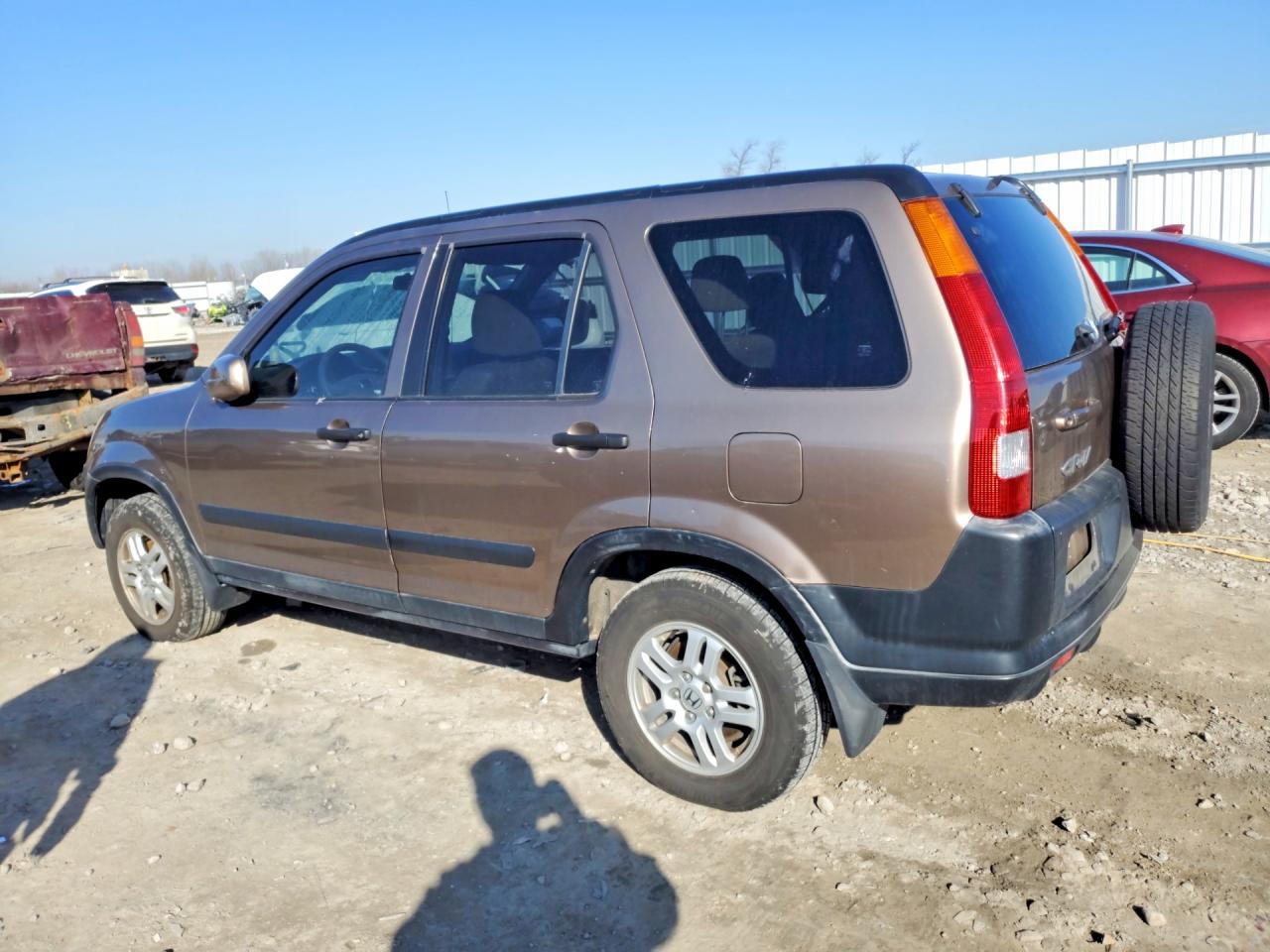 2002 Honda Cr-v Ex Gold vin: JHLRD78832C015952