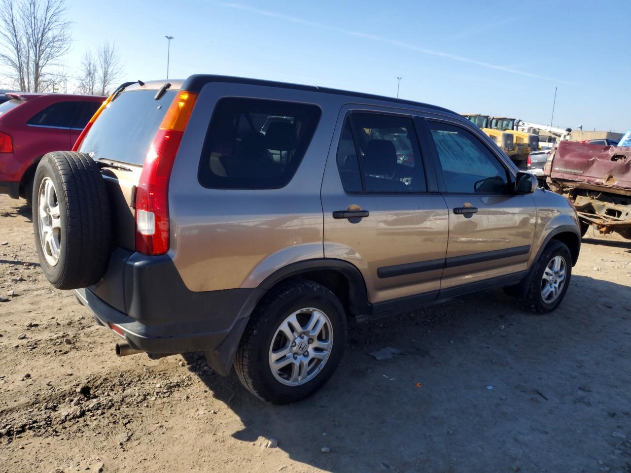 2002 Honda Cr-v Ex Gold vin: JHLRD78832C015952