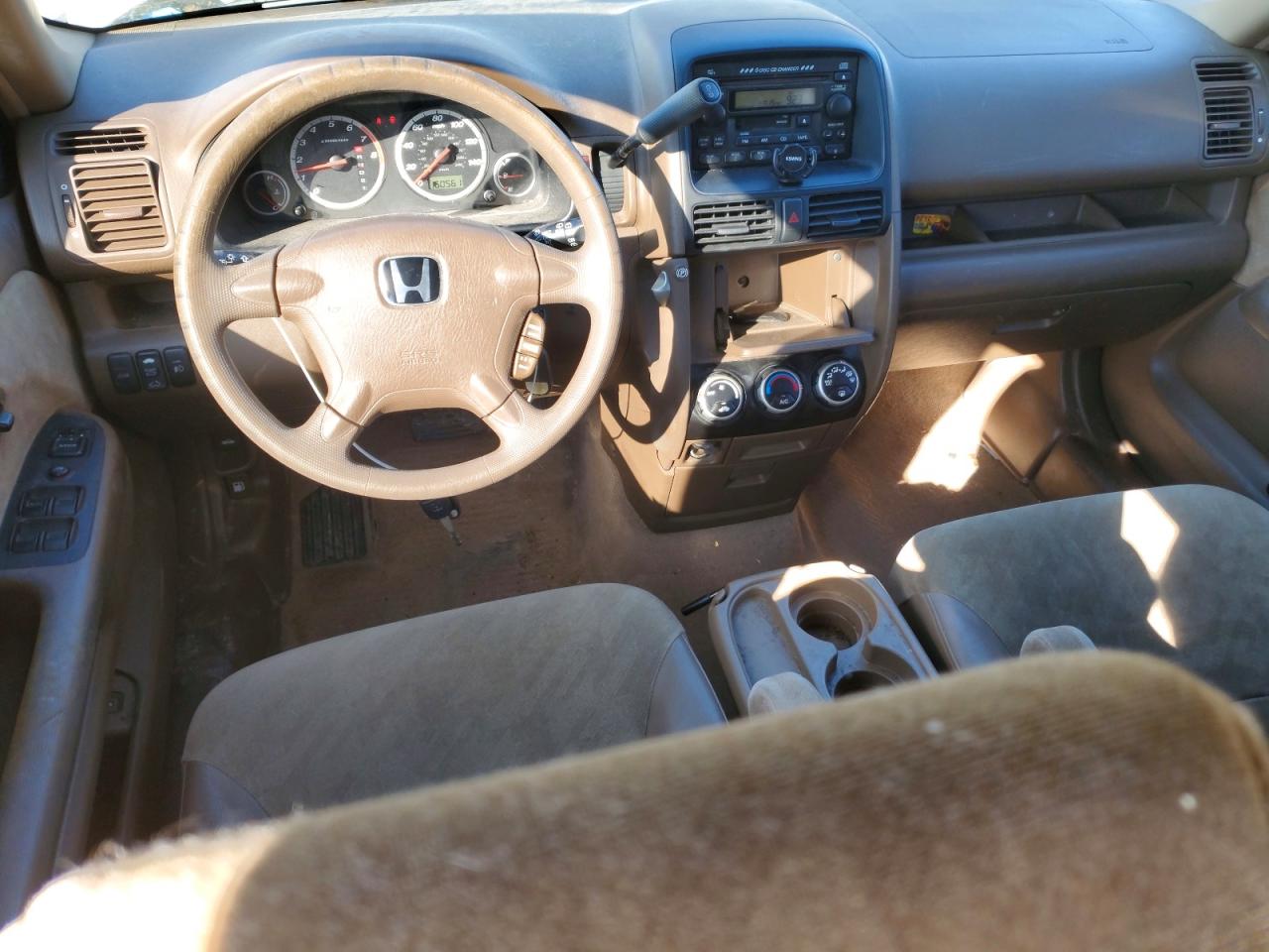 2002 Honda Cr-v Ex Gold vin: JHLRD78832C015952