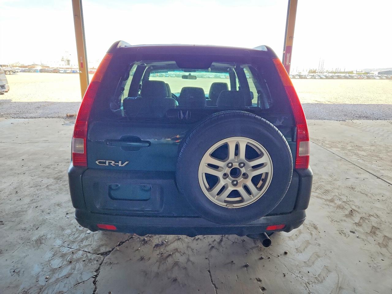 2002 Honda Cr-v Ex Green vin: JHLRD78832C076458