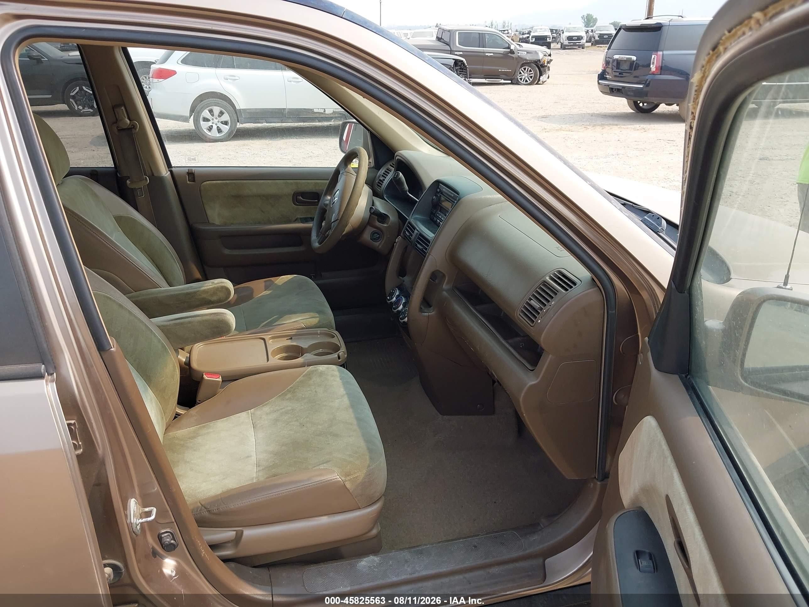 2003 Honda Cr-v Ex Tan vin: JHLRD78833C008307