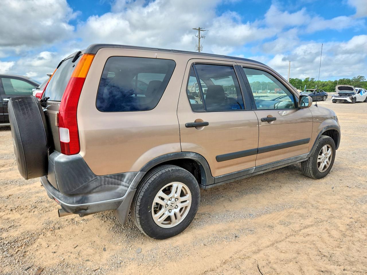 2003 Honda Cr-v Ex Tan vin: JHLRD78833C012079