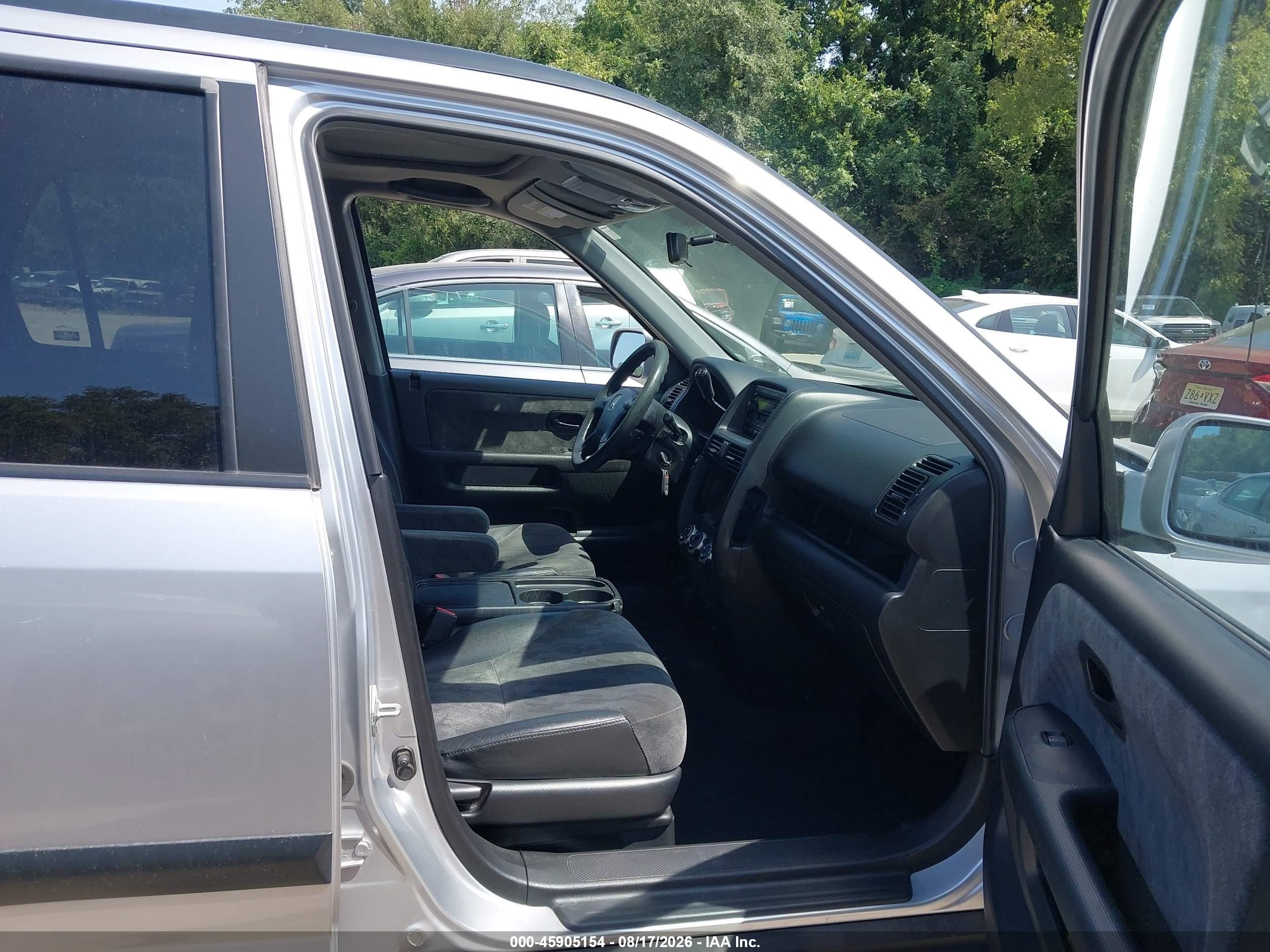 2003 Honda Cr-v Ex Silver vin: JHLRD78833C013670