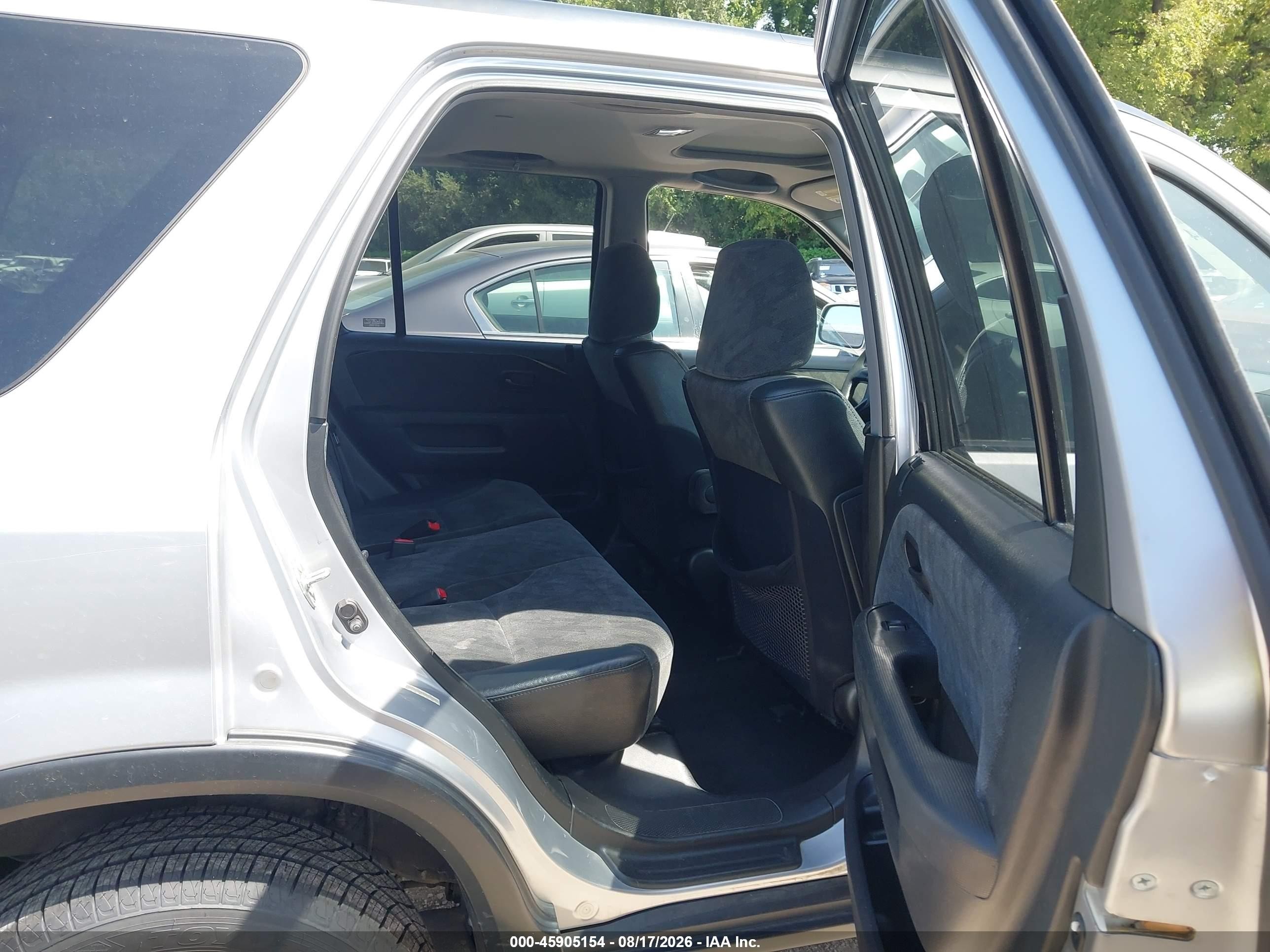 2003 Honda Cr-v Ex Silver vin: JHLRD78833C013670