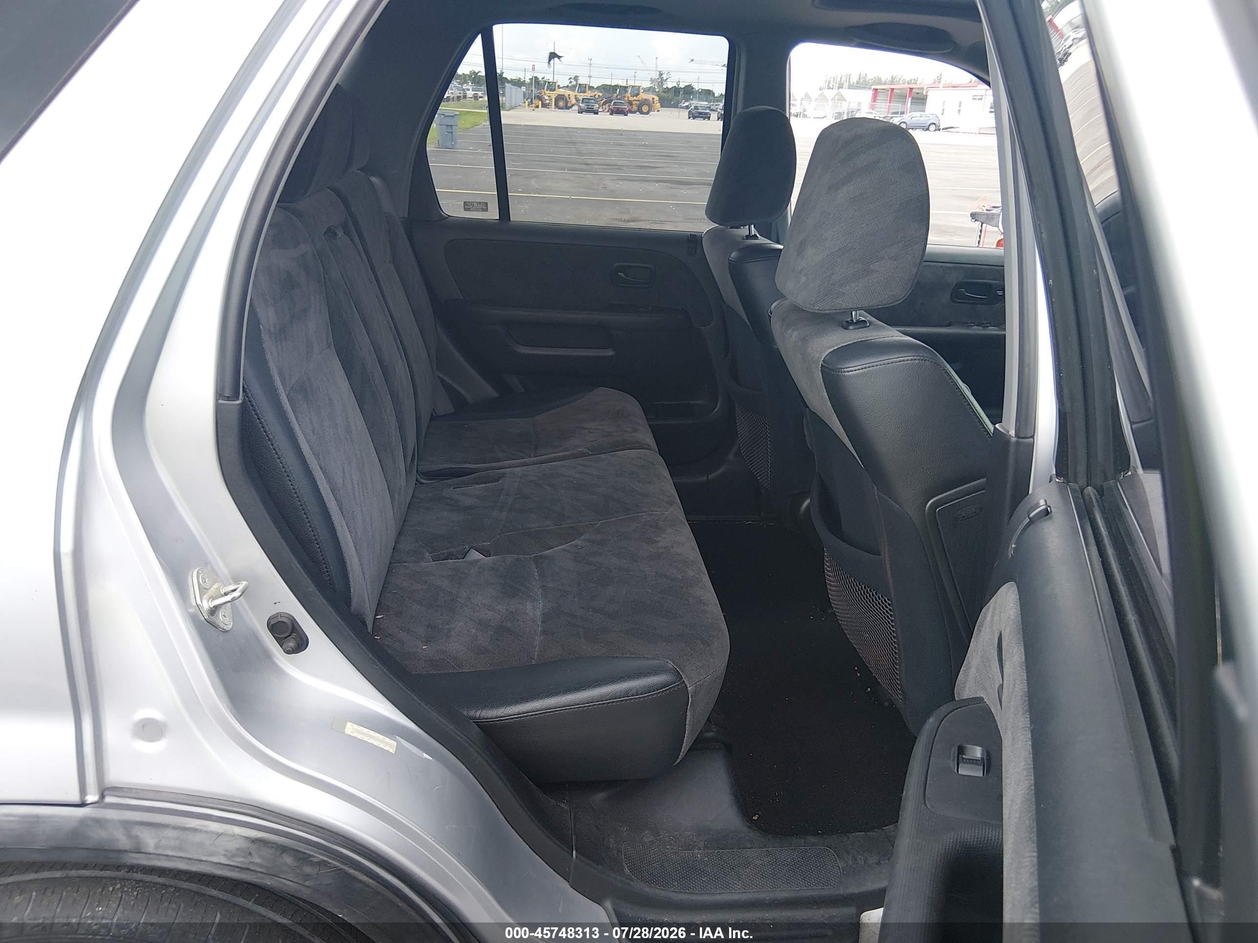 2003 Honda Cr-v Ex Silver vin: JHLRD78833C024779
